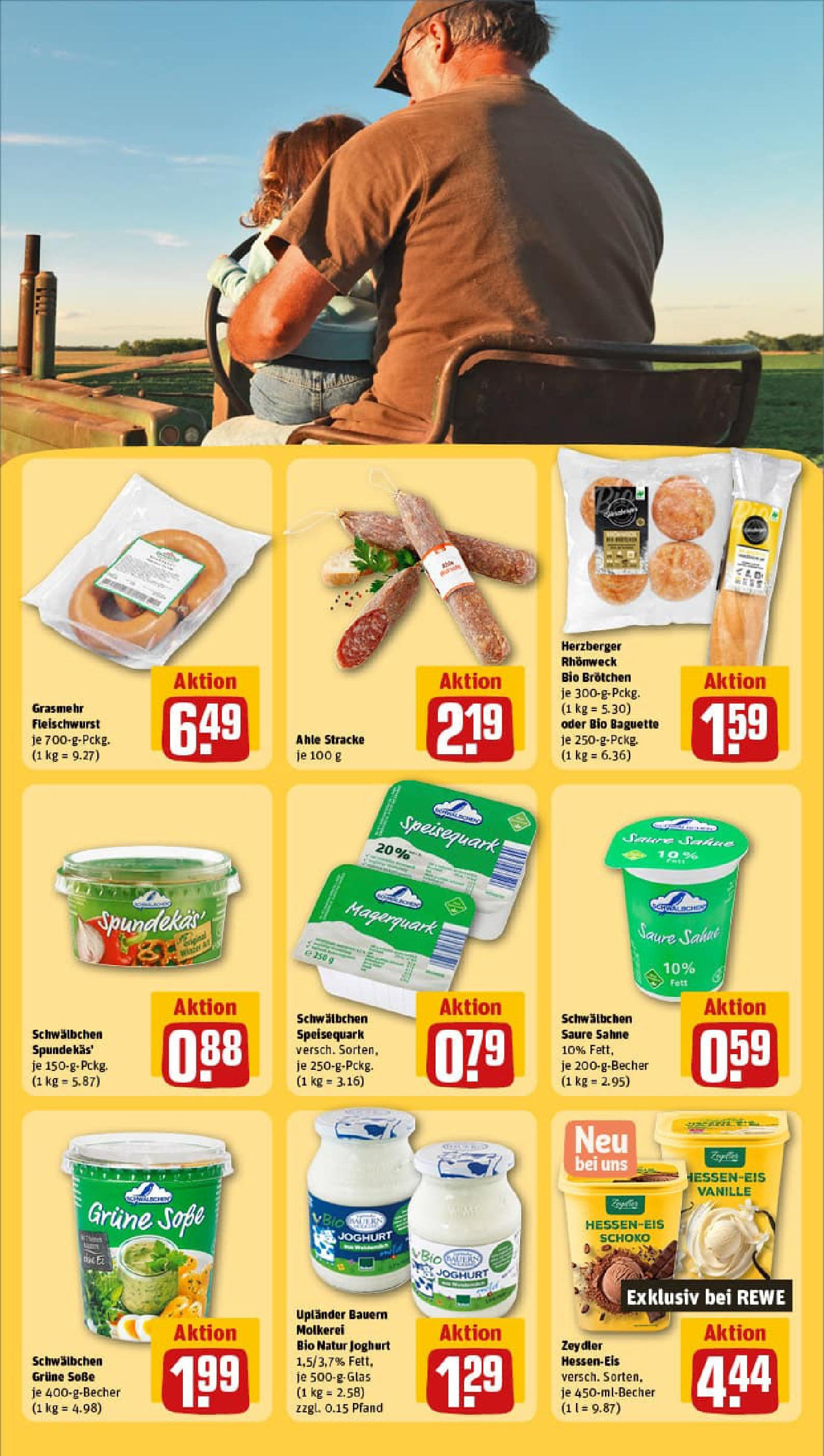 REWE Prospekt ab 01.09.2025 zum Blättern » Angebote | Seite: 21 | Produkte: Quark, Joghurt, Baguette, Magerquark REWE Prospekt ab 01.09.2025 zum Blättern » Angebote | Seite: 21 | Produkte: Quark, Joghurt, Baguette, Magerquark