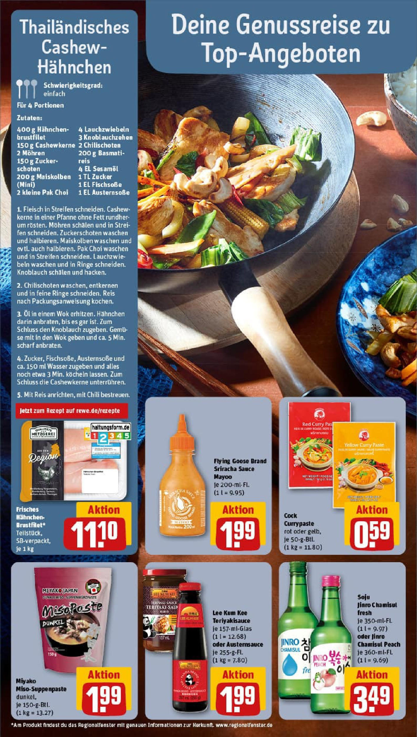 REWE Prospekt ab 01.09.2025 zum Blättern » Angebote | Seite: 6 | Produkte: Austernsoße, Mohren, Wasser, Fleisch REWE Prospekt ab 01.09.2025 zum Blättern » Angebote | Seite: 6 | Produkte: Austernsoße, Mohren, Wasser, Fleisch