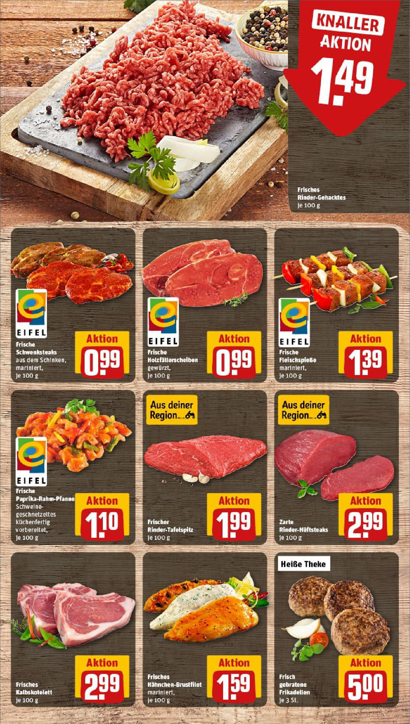 REWE Prospekt ab 01.09.2025 zum Blättern » Angebote | Seite: 10 | Produkte: Theke, Steak REWE Prospekt ab 01.09.2025 zum Blättern » Angebote | Seite: 10 | Produkte: Theke, Steak