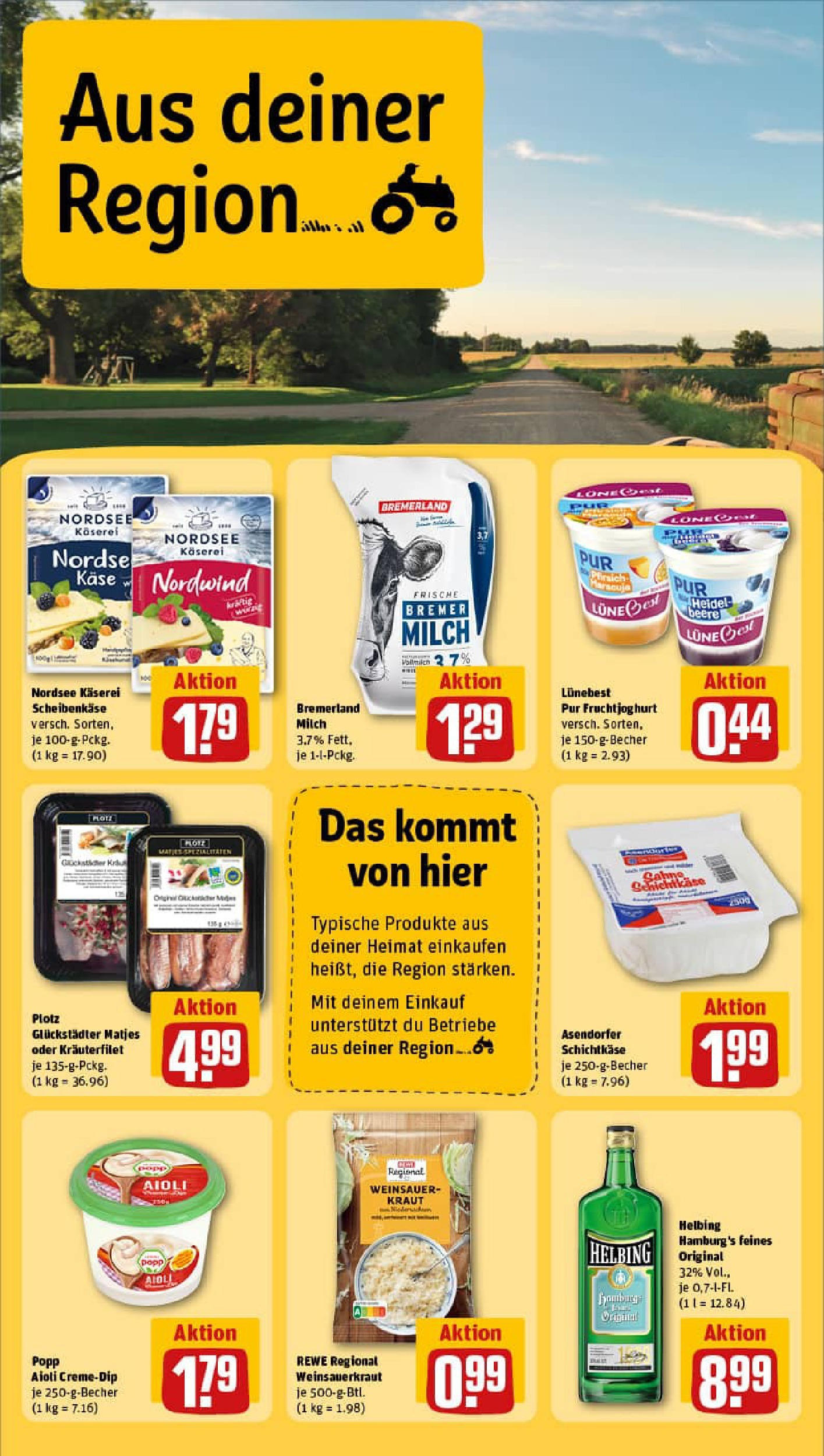 REWE Prospekt ab 01.09.2025 zum Blättern » Angebote | Seite: 26 | Produkte: Milch, Käse, Fruchtjoghurt, Kraut REWE Prospekt ab 01.09.2025 zum Blättern » Angebote | Seite: 26 | Produkte: Milch, Käse, Fruchtjoghurt, Kraut