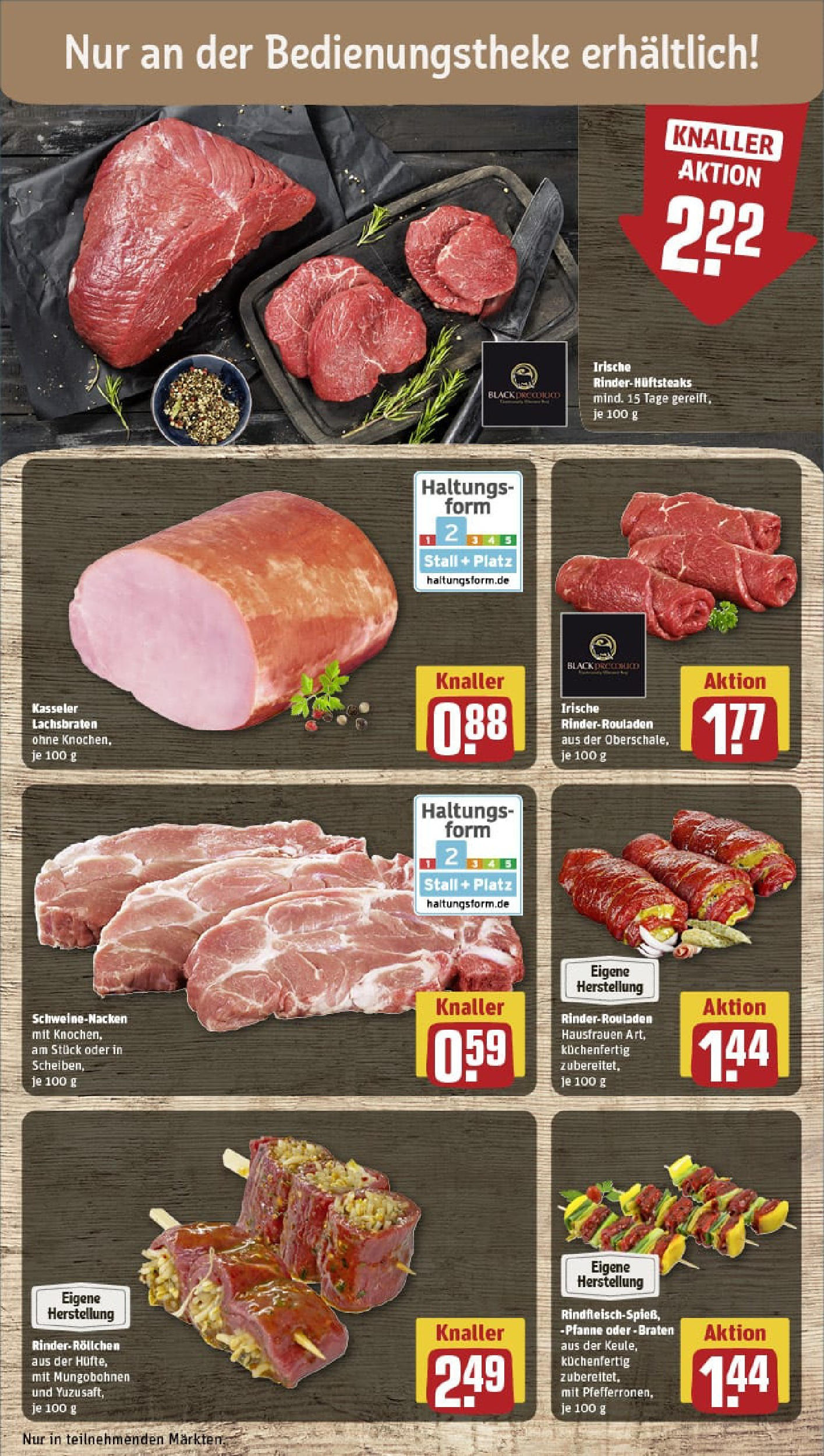 REWE Prospekt ab 01.09.2025 zum Blättern » Angebote | Seite: 12 | Produkte: Rinderrouladen, Schweinenacken, Steak REWE Prospekt ab 01.09.2025 zum Blättern » Angebote | Seite: 12 | Produkte: Rinderrouladen, Schweinenacken, Steak