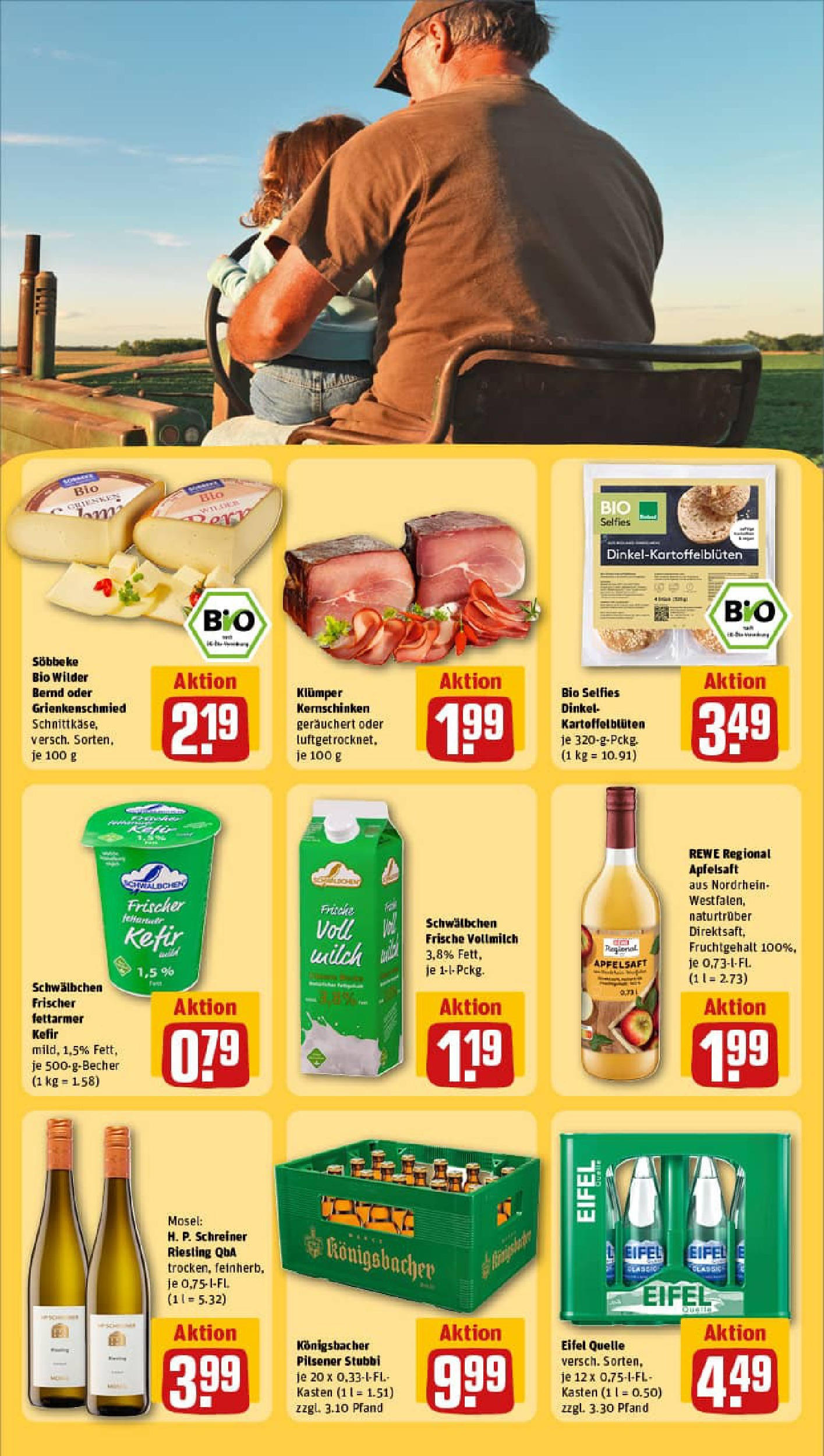 REWE Prospekt ab 01.09.2025 zum Blättern » Angebote | Seite: 25 | Produkte: Kefir, Milch, Apfelsaft, Apple REWE Prospekt ab 01.09.2025 zum Blättern » Angebote | Seite: 25 | Produkte: Kefir, Milch, Apfelsaft, Apple