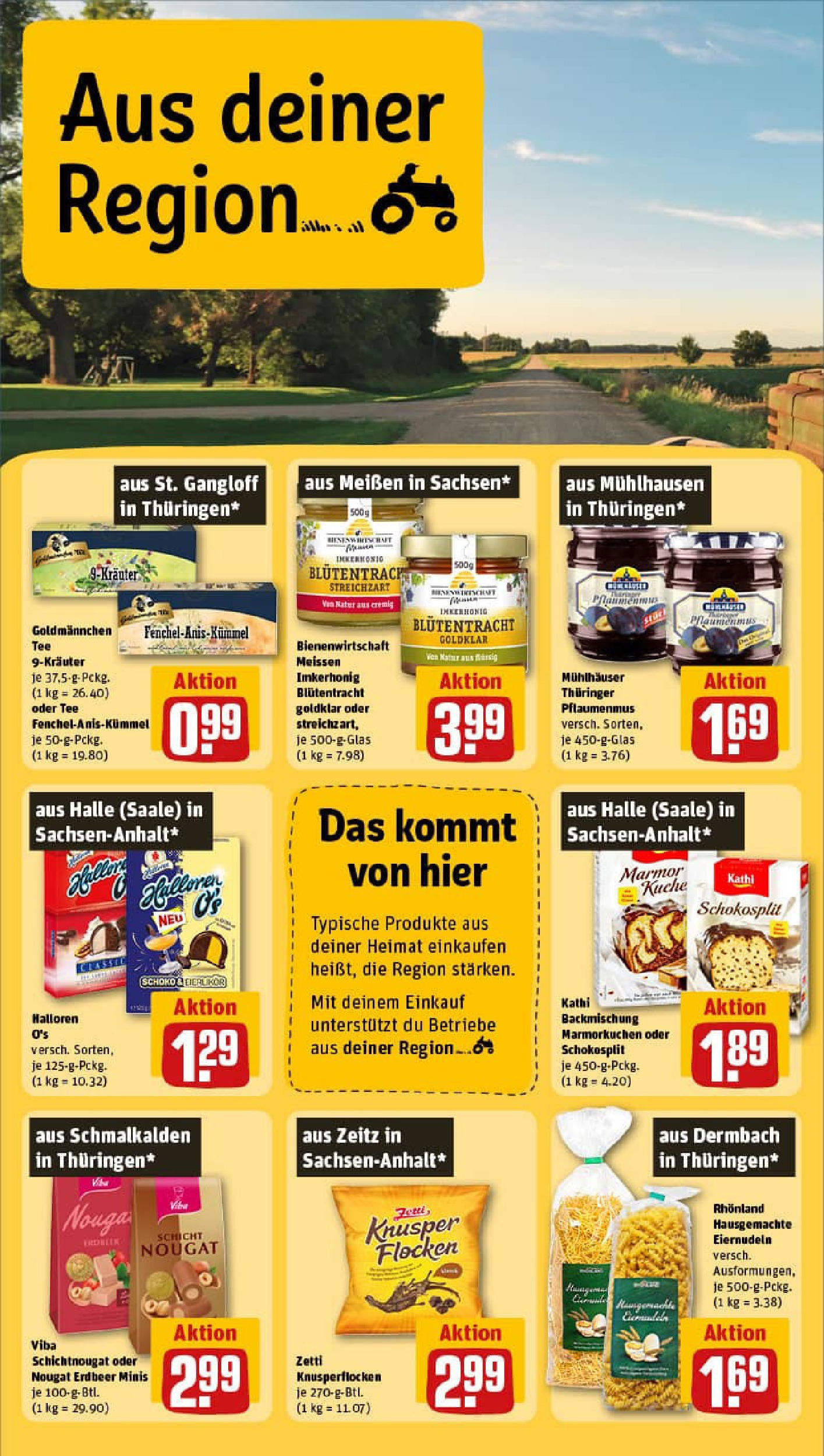 REWE Prospekt ab 01.09.2025 zum Blättern » Angebote | Seite: 24 | Produkte: Küche, Tee, Flocken REWE Prospekt ab 01.09.2025 zum Blättern » Angebote | Seite: 24 | Produkte: Küche, Tee, Flocken