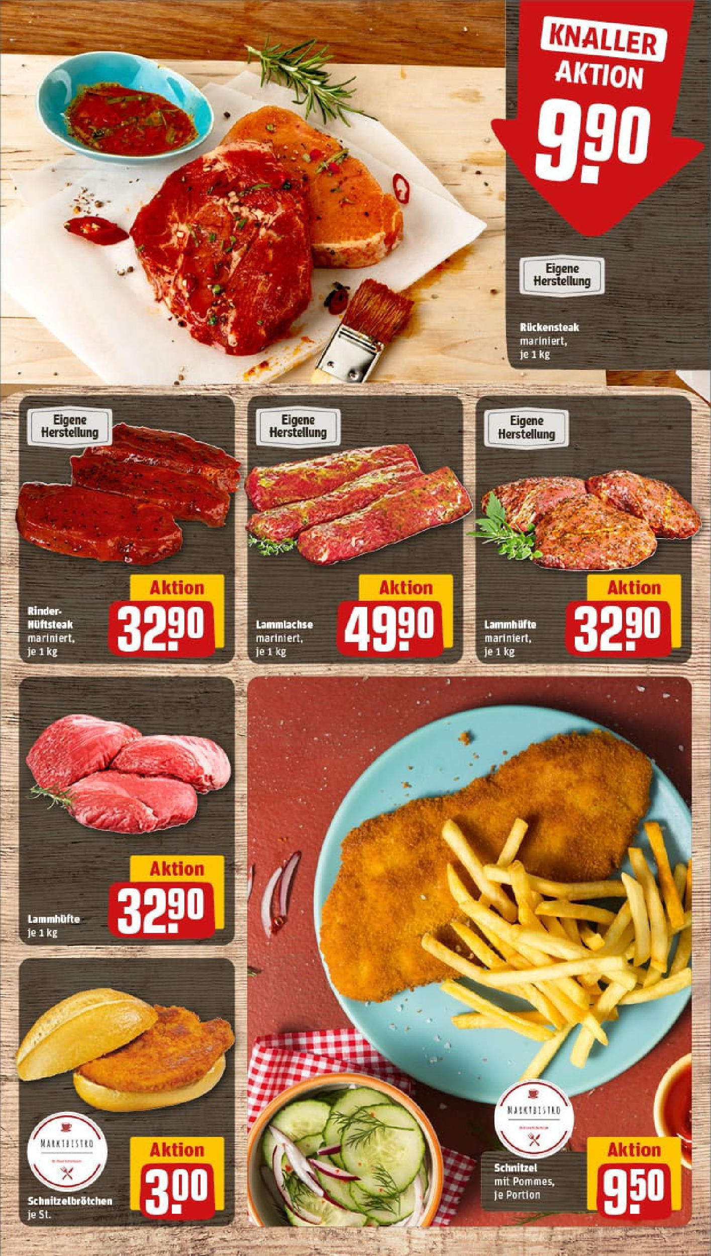 REWE Prospekt ab 01.09.2025 zum Blättern » Angebote | Seite: 10 | Produkte: Schnitzel, Steak REWE Prospekt ab 01.09.2025 zum Blättern » Angebote | Seite: 10 | Produkte: Schnitzel, Steak