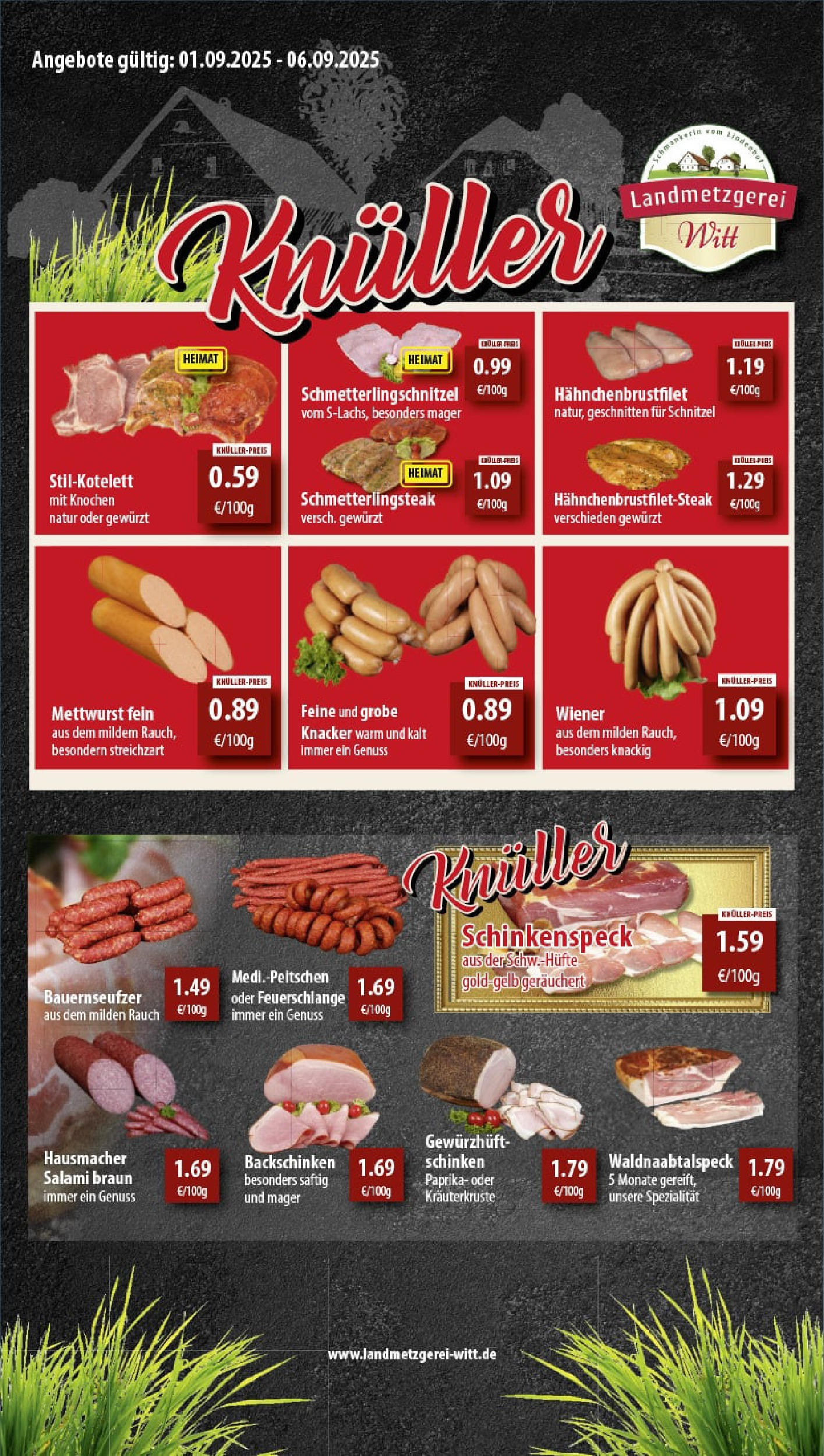 REWE Prospekt ab 01.09.2025 zum Blättern » Angebote | Seite: 10 | Produkte: Schnitzel, Paprika, Salami, Schinken REWE Prospekt ab 01.09.2025 zum Blättern » Angebote | Seite: 10 | Produkte: Schnitzel, Paprika, Salami, Schinken