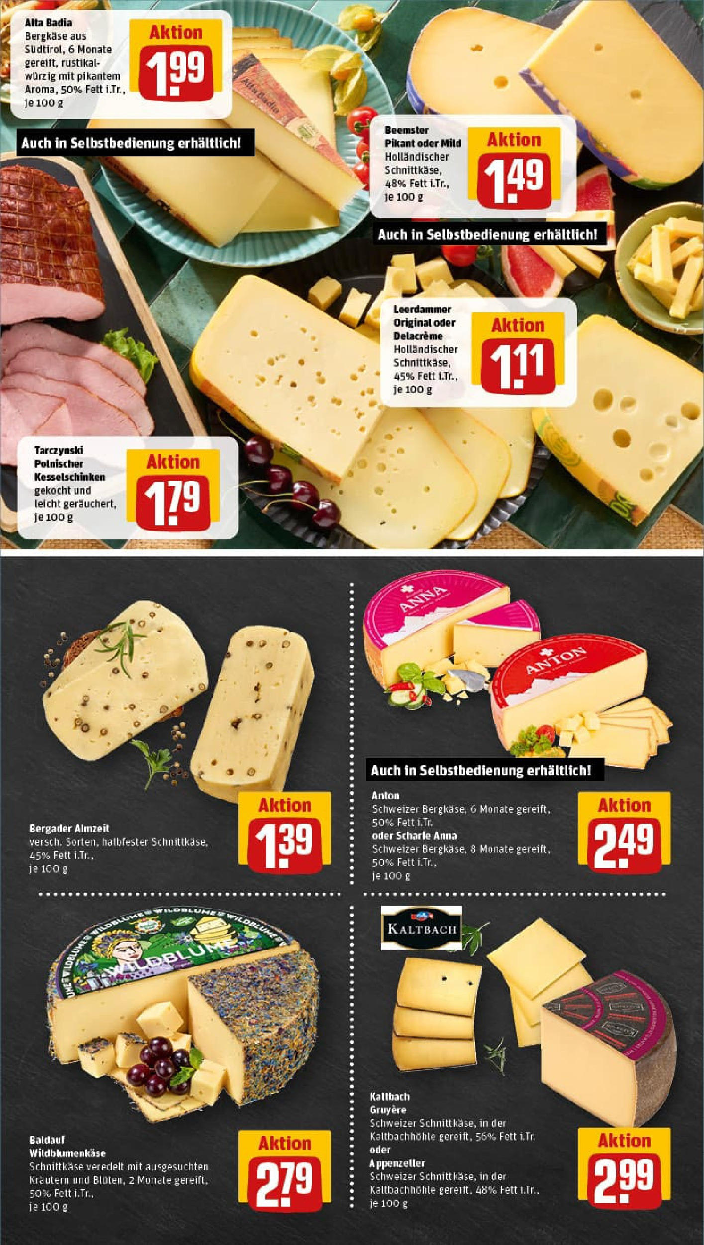 REWE Prospekt ab 01.09.2025 zum Blättern » Angebote | Seite: 9 | Produkte: Leerdammer REWE Prospekt ab 01.09.2025 zum Blättern » Angebote | Seite: 9 | Produkte: Leerdammer