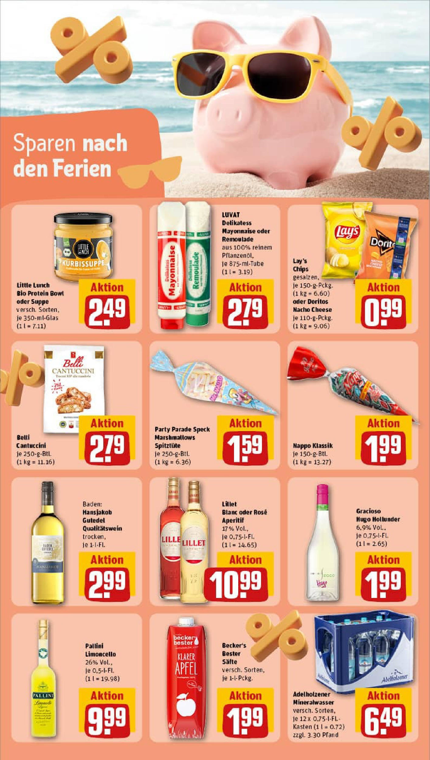 REWE Prospekt ab 01.09.2025 zum Blättern » Angebote | Seite: 20 | Produkte: Äpfel, Mineralwasser, Mayonnaise, Chips REWE Prospekt ab 01.09.2025 zum Blättern » Angebote | Seite: 20 | Produkte: Äpfel, Mineralwasser, Mayonnaise, Chips