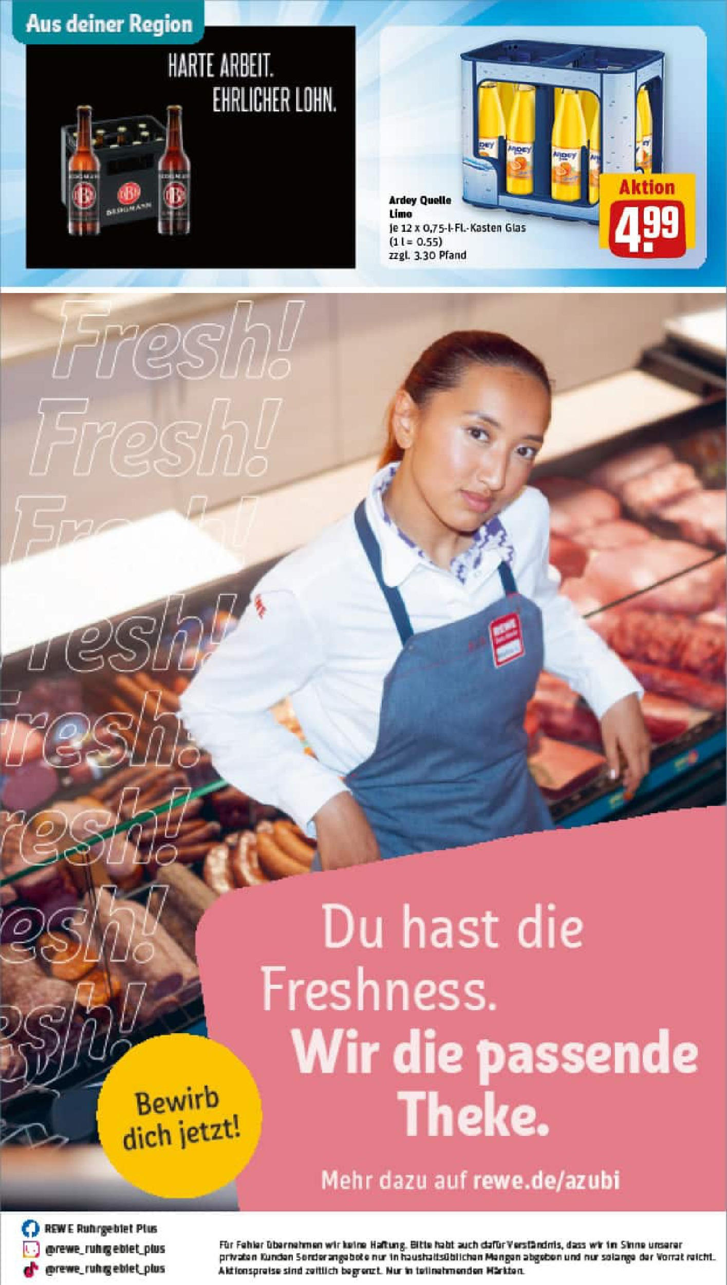 REWE Prospekt ab 01.09.2025 zum Blättern » Angebote | Seite: 33 REWE Prospekt ab 01.09.2025 zum Blättern » Angebote | Seite: 33
