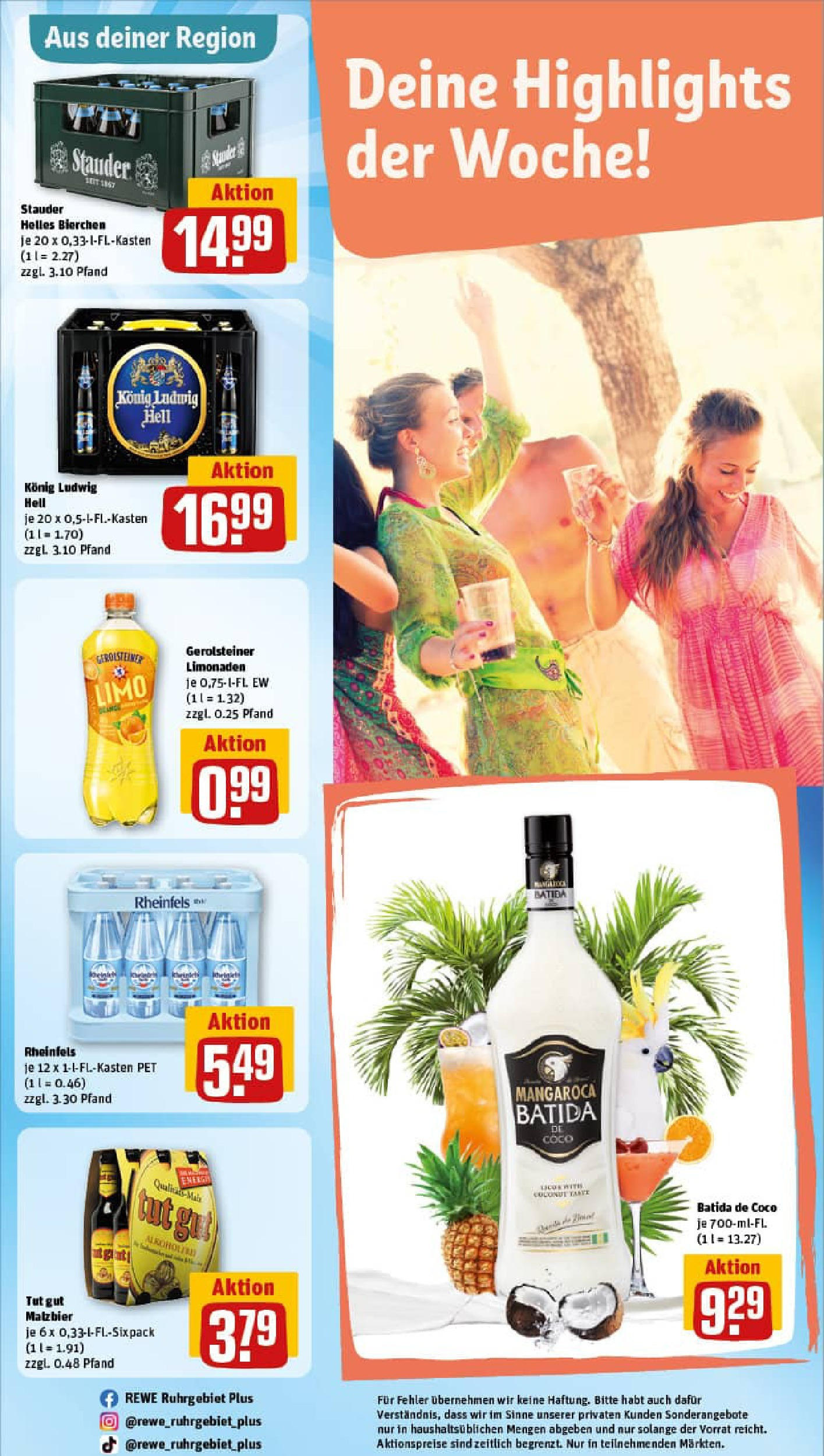 REWE Prospekt ab 01.09.2025 zum Blättern » Angebote | Seite: 33 | Produkte: Batida de coco, Gerolsteiner REWE Prospekt ab 01.09.2025 zum Blättern » Angebote | Seite: 33 | Produkte: Batida de coco, Gerolsteiner