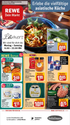 Rewe prospekt Weeze	 gültig ab dem 01.09.2025