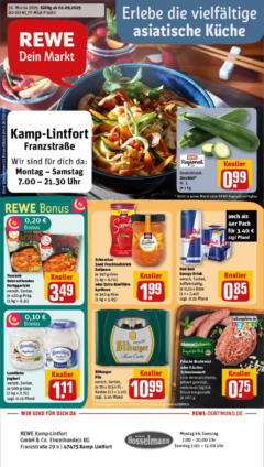 Rewe prospekt Kamp-Lintfort	 gültig ab dem 01.09.2025