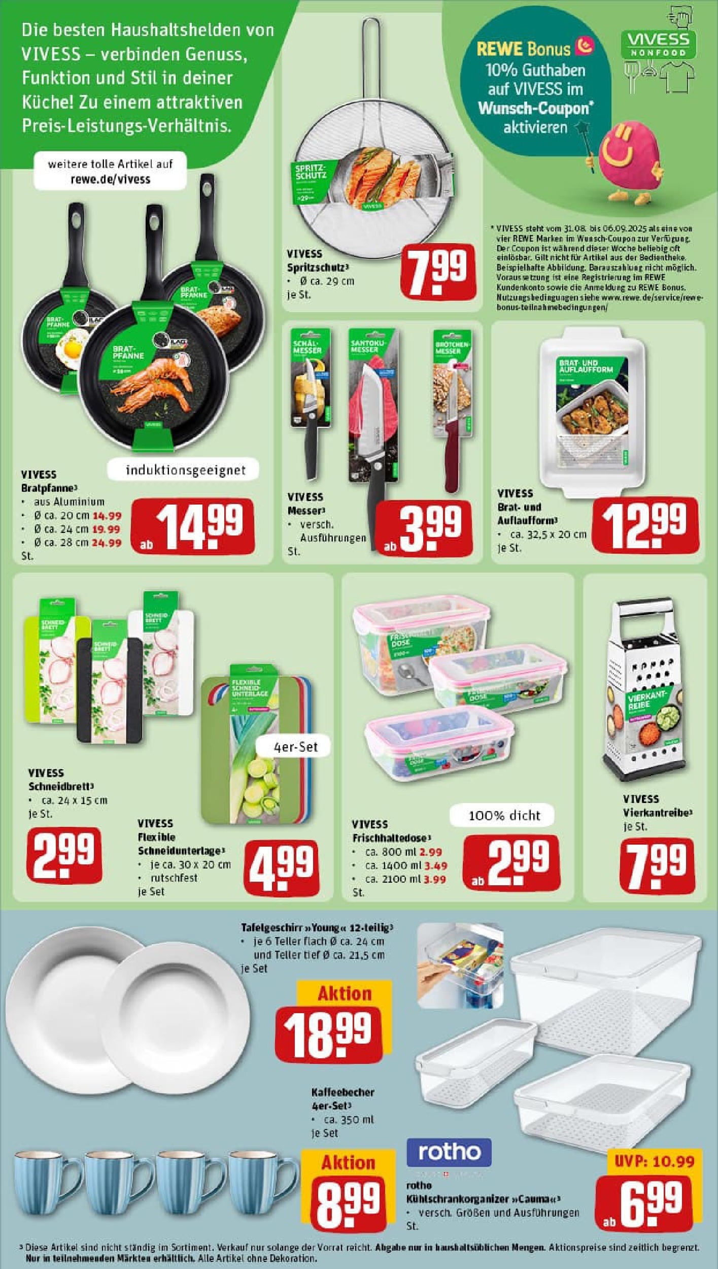 REWE Prospekt ab 01.09.2025 zum Blättern » Angebote | Seite: 37 | Produkte: Küche, Schal REWE Prospekt ab 01.09.2025 zum Blättern » Angebote | Seite: 37 | Produkte: Küche, Schal