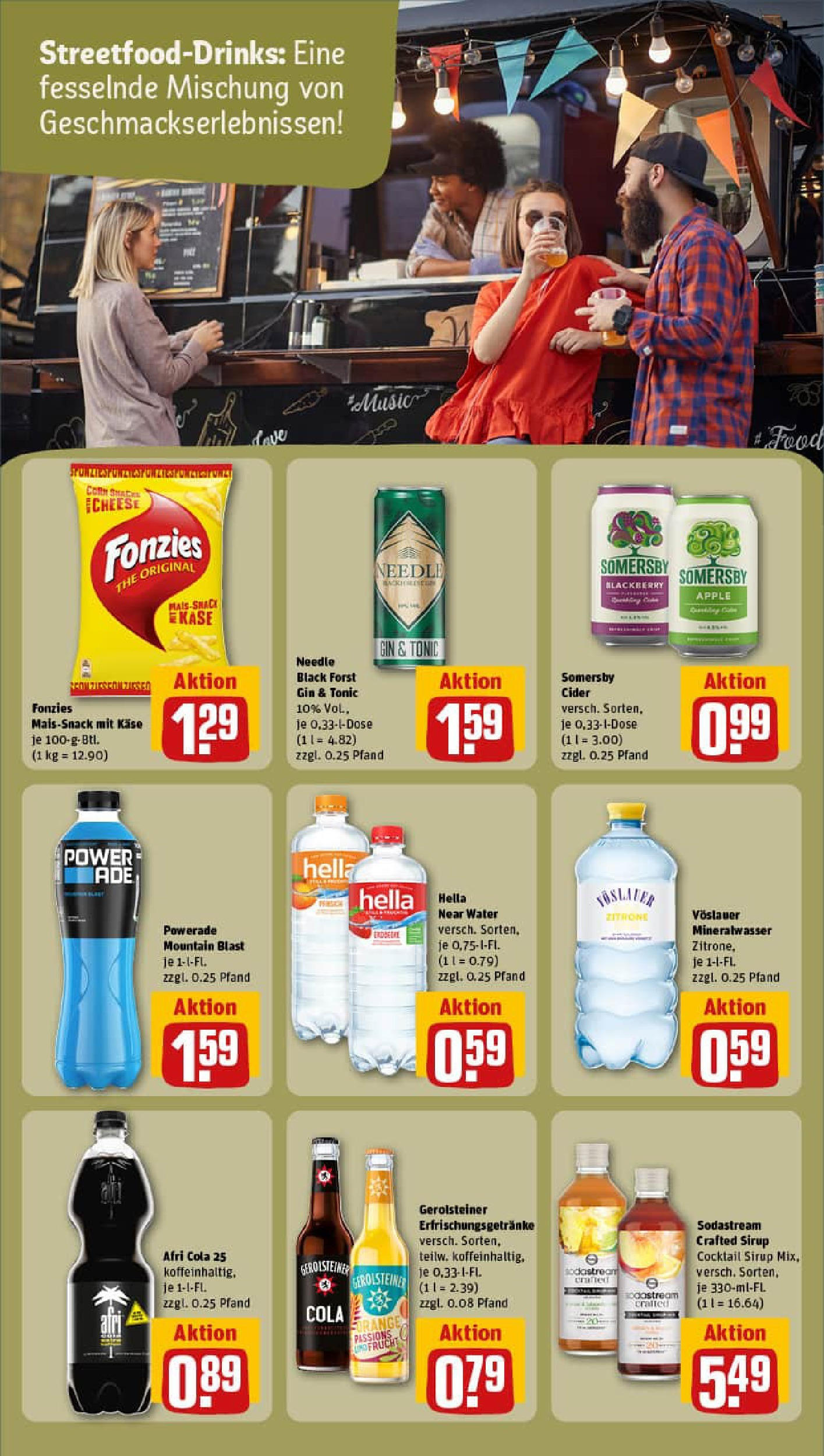 REWE Prospekt ab 01.09.2025 zum Blättern » Angebote | Seite: 13 | Produkte: Zitrone, Gin, Sodastream, Gerolsteiner REWE Prospekt ab 01.09.2025 zum Blättern » Angebote | Seite: 13 | Produkte: Zitrone, Gin, Sodastream, Gerolsteiner