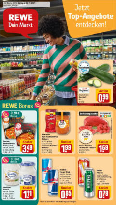 Rewe prospekt Riedering	 gültig ab dem 01.09.2025