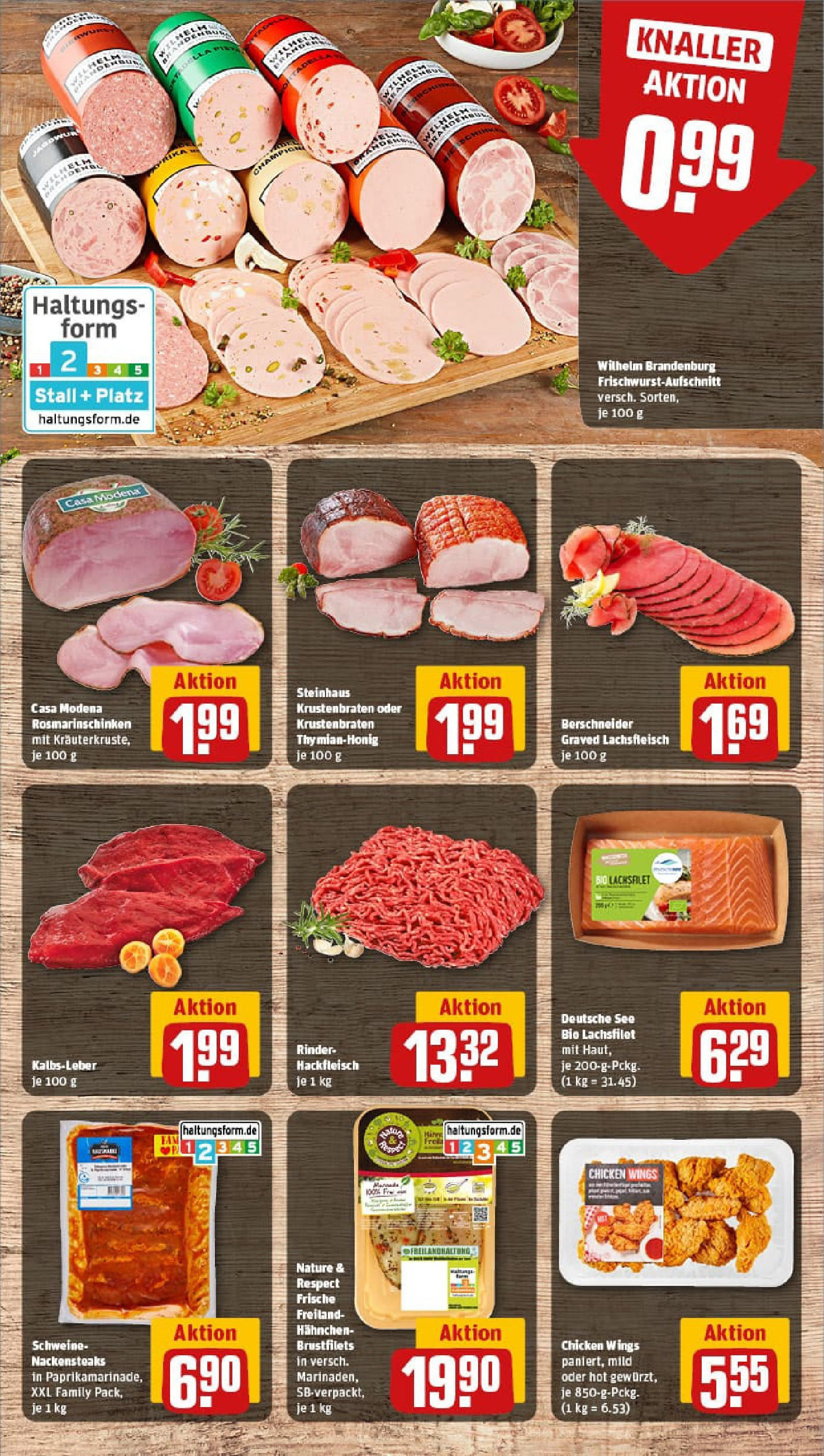REWE Prospekt ab 01.09.2025 zum Blättern » Angebote | Seite: 6 | Produkte: Nackensteaks, Hahnchen, Krustenbraten, Hackfleisch REWE Prospekt ab 01.09.2025 zum Blättern » Angebote | Seite: 6 | Produkte: Nackensteaks, Hahnchen, Krustenbraten, Hackfleisch