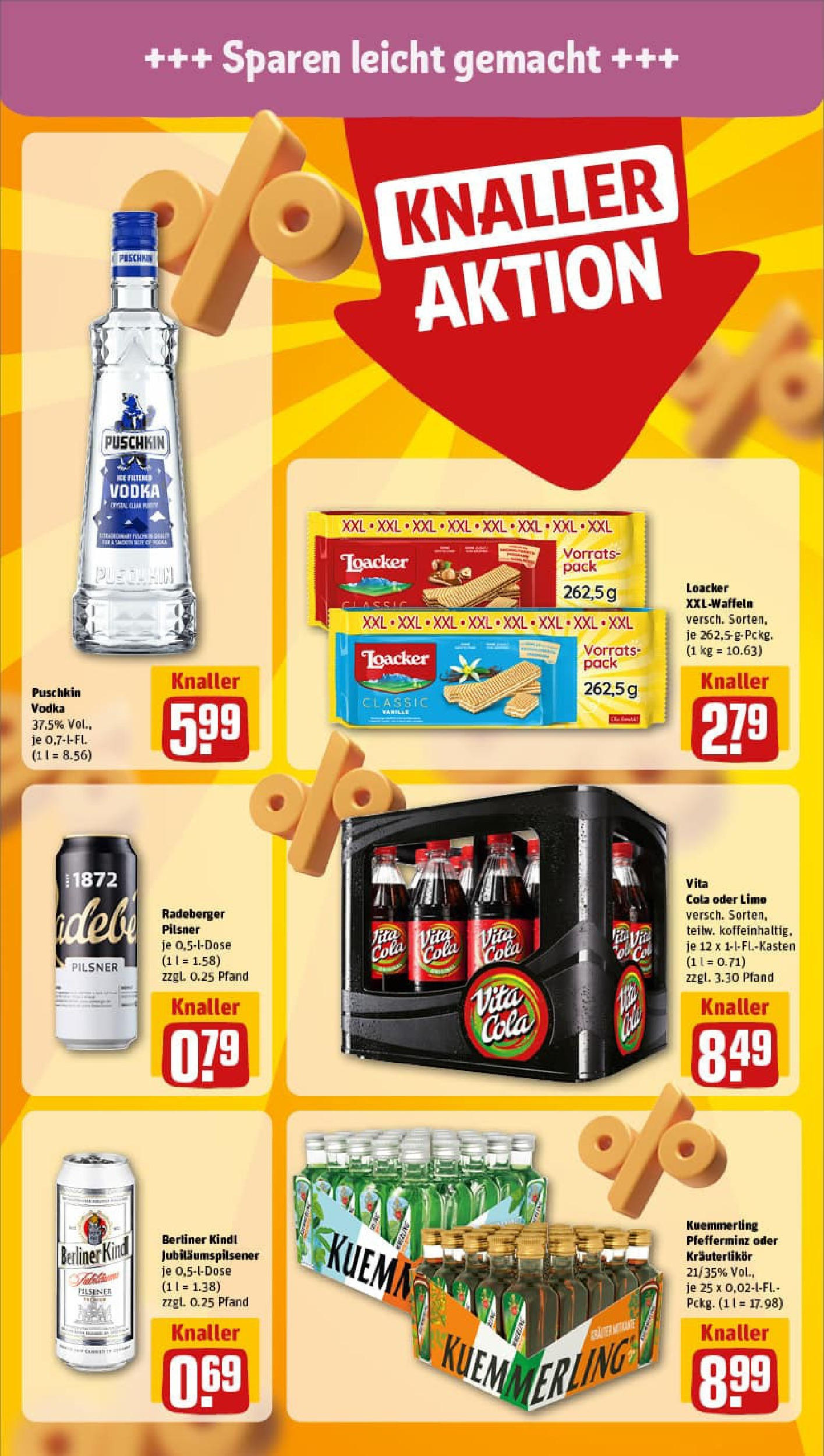 REWE Prospekt ab 01.09.2025 zum Blättern » Angebote | Seite: 10 | Produkte: Berliner, Kuemmerling, Vita cola, Vodka REWE Prospekt ab 01.09.2025 zum Blättern » Angebote | Seite: 10 | Produkte: Berliner, Kuemmerling, Vita cola, Vodka
