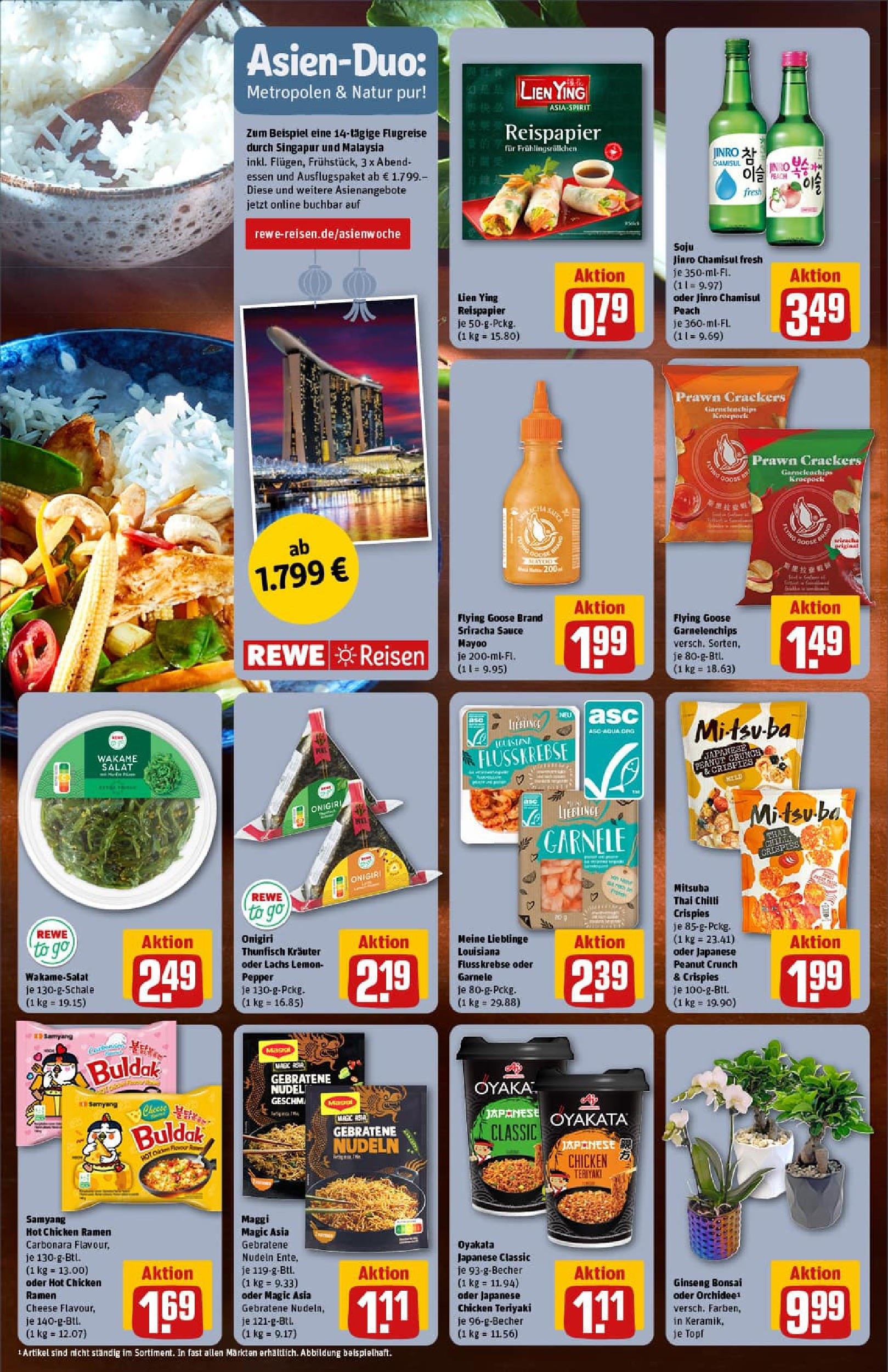 REWE Prospekt ab 01.09.2025 zum Blättern » Angebote | Seite: 7 | Produkte: Thunfisch, Lachs, Nudeln, Ente REWE Prospekt ab 01.09.2025 zum Blättern » Angebote | Seite: 7 | Produkte: Thunfisch, Lachs, Nudeln, Ente
