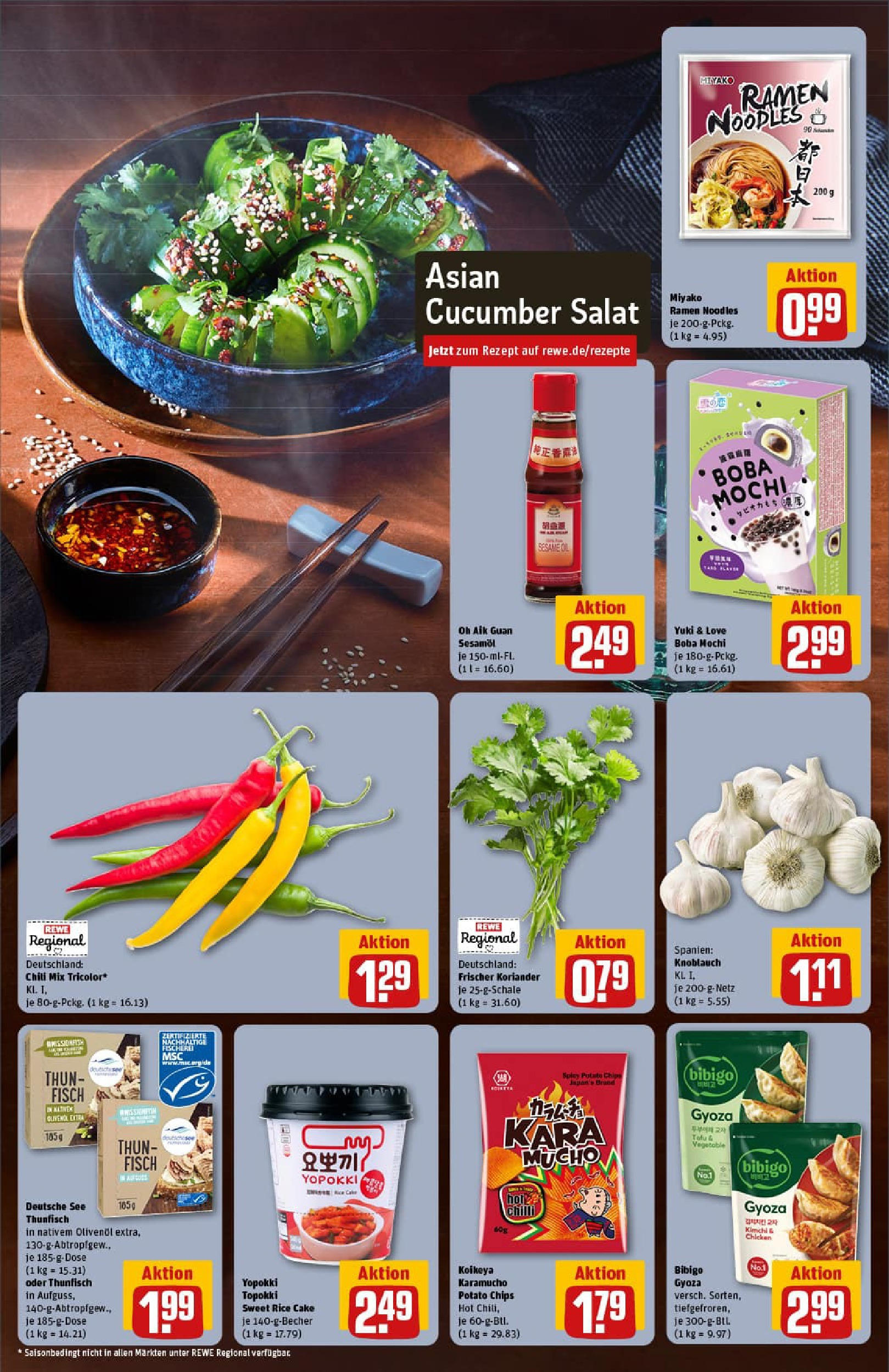 REWE Prospekt ab 01.09.2025 zum Blättern » Angebote | Seite: 5 | Produkte: Olivenol, Fisch, Chips, Salat REWE Prospekt ab 01.09.2025 zum Blättern » Angebote | Seite: 5 | Produkte: Olivenol, Fisch, Chips, Salat