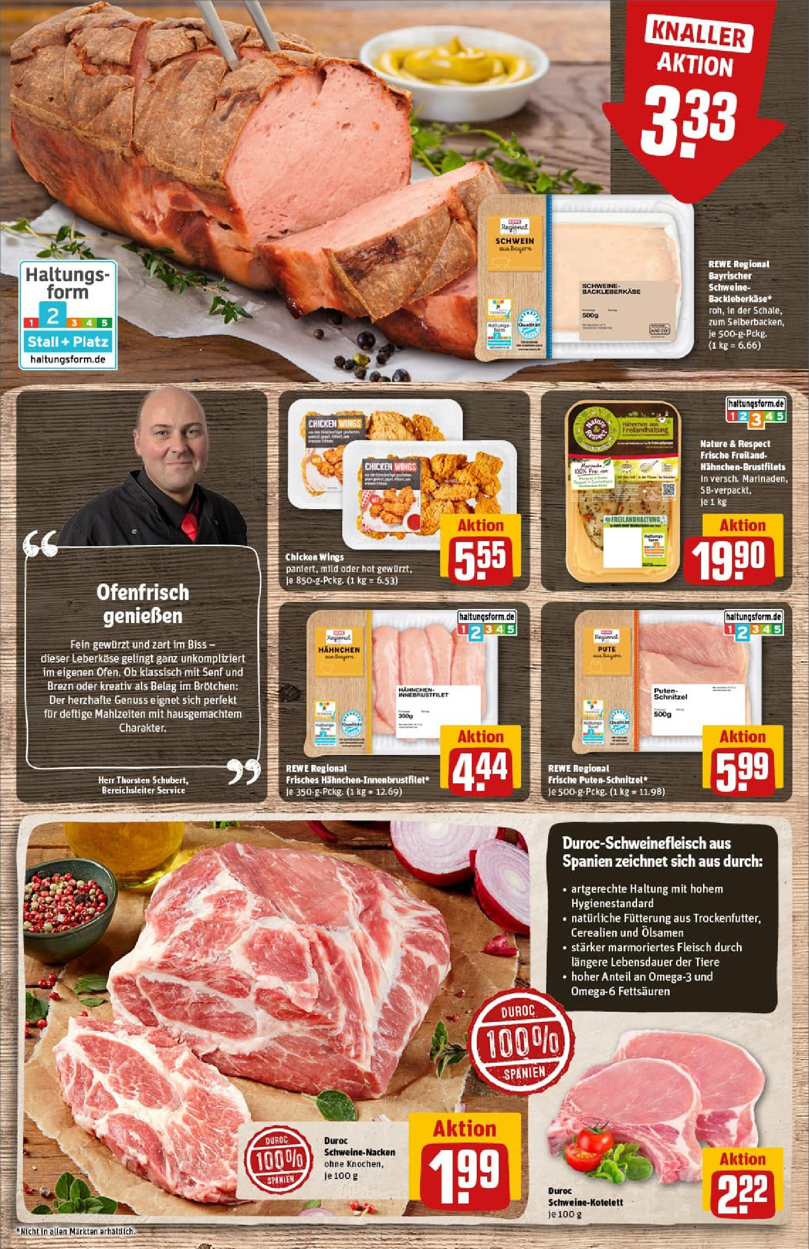 REWE Prospekt ab 01.09.2025 zum Blättern » Angebote | Seite: 10 | Produkte: Pute, Hahnchen, Schnitzel, Fleisch REWE Prospekt ab 01.09.2025 zum Blättern » Angebote | Seite: 10 | Produkte: Pute, Hahnchen, Schnitzel, Fleisch