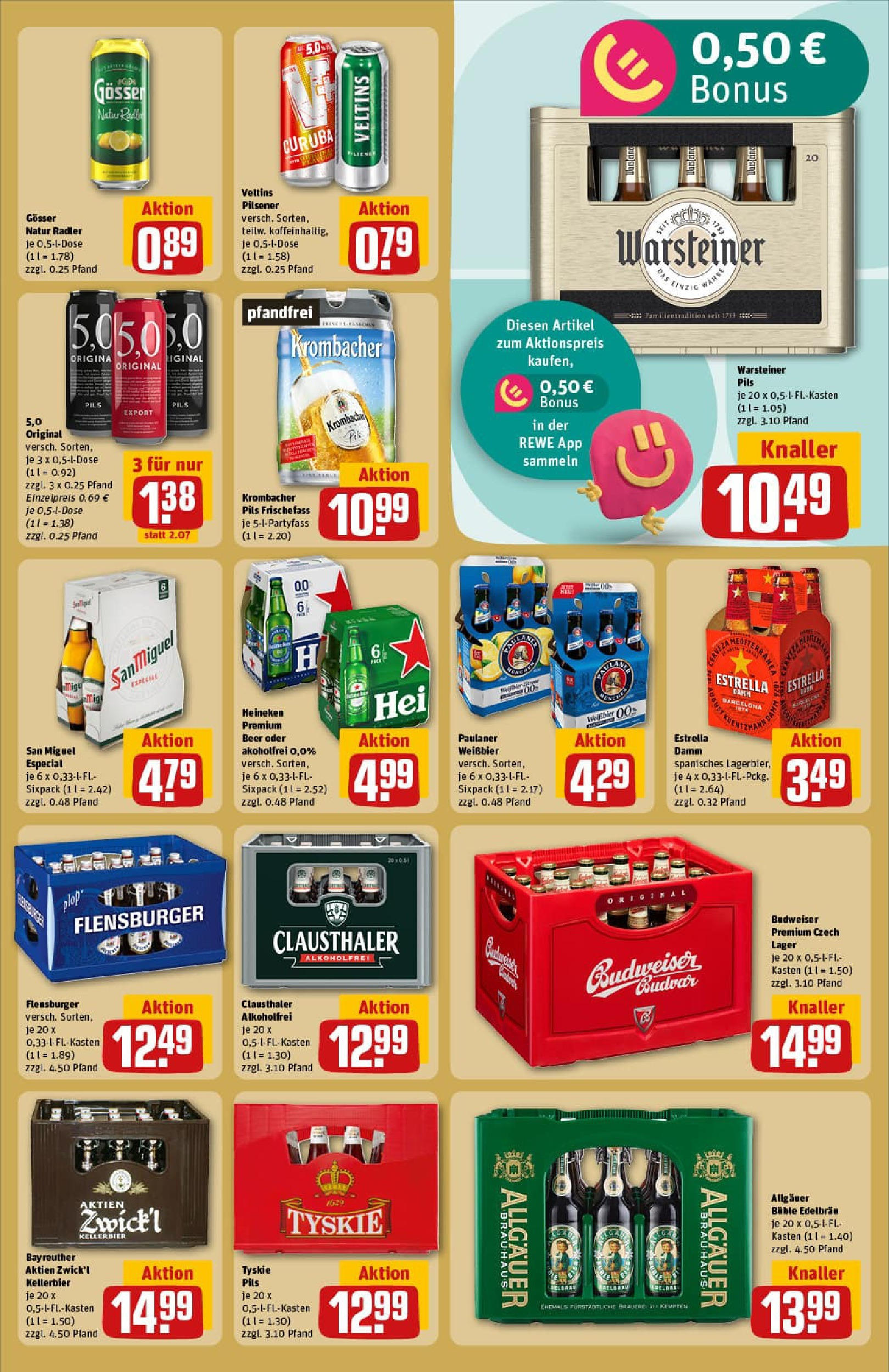 REWE Prospekt ab 01.09.2025 zum Blättern » Angebote | Seite: 23 | Produkte: Pils, Flensburger, Radler, Veltins REWE Prospekt ab 01.09.2025 zum Blättern » Angebote | Seite: 23 | Produkte: Pils, Flensburger, Radler, Veltins