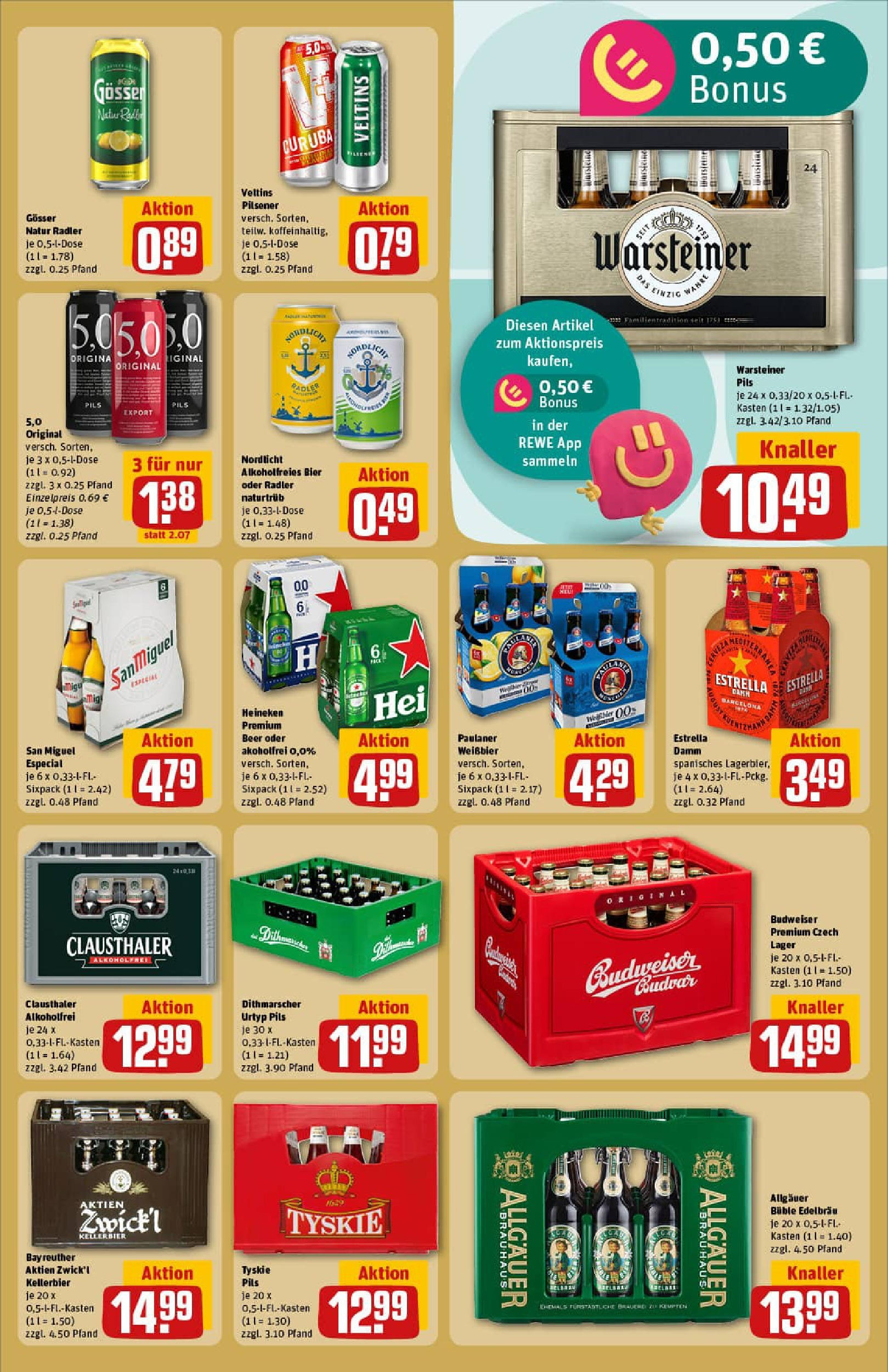 REWE Prospekt ab 01.09.2025 zum Blättern » Angebote | Seite: 27 | Produkte: Tyskie, Pils, Radler, Warsteiner REWE Prospekt ab 01.09.2025 zum Blättern » Angebote | Seite: 27 | Produkte: Tyskie, Pils, Radler, Warsteiner