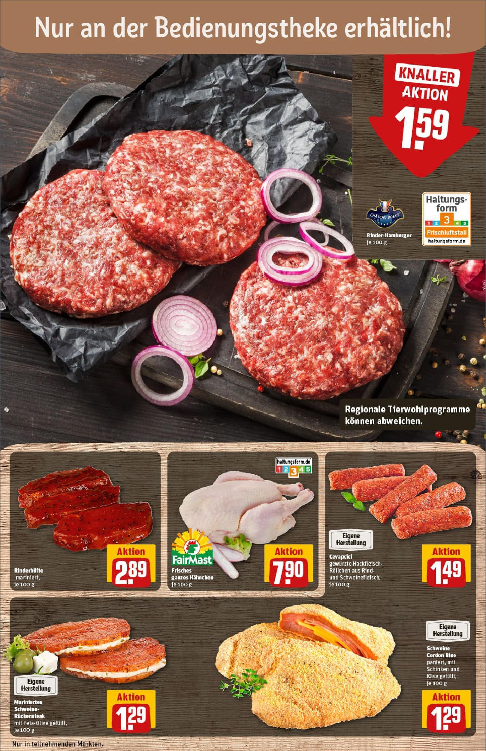REWE Prospekt ab 01.09.2025 zum Blättern » Angebote | Seite: 12 | Produkte: Käse, Cevapcici, Schinken, Steak REWE Prospekt ab 01.09.2025 zum Blättern » Angebote | Seite: 12 | Produkte: Käse, Cevapcici, Schinken, Steak