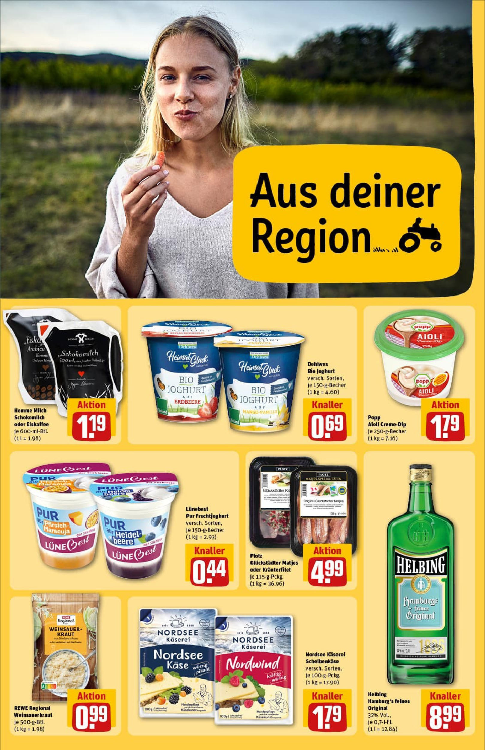REWE Prospekt ab 01.09.2025 zum Blättern » Angebote | Seite: 28 | Produkte: Milch, Käse, Joghurt, Fruchtjoghurt REWE Prospekt ab 01.09.2025 zum Blättern » Angebote | Seite: 28 | Produkte: Milch, Käse, Joghurt, Fruchtjoghurt