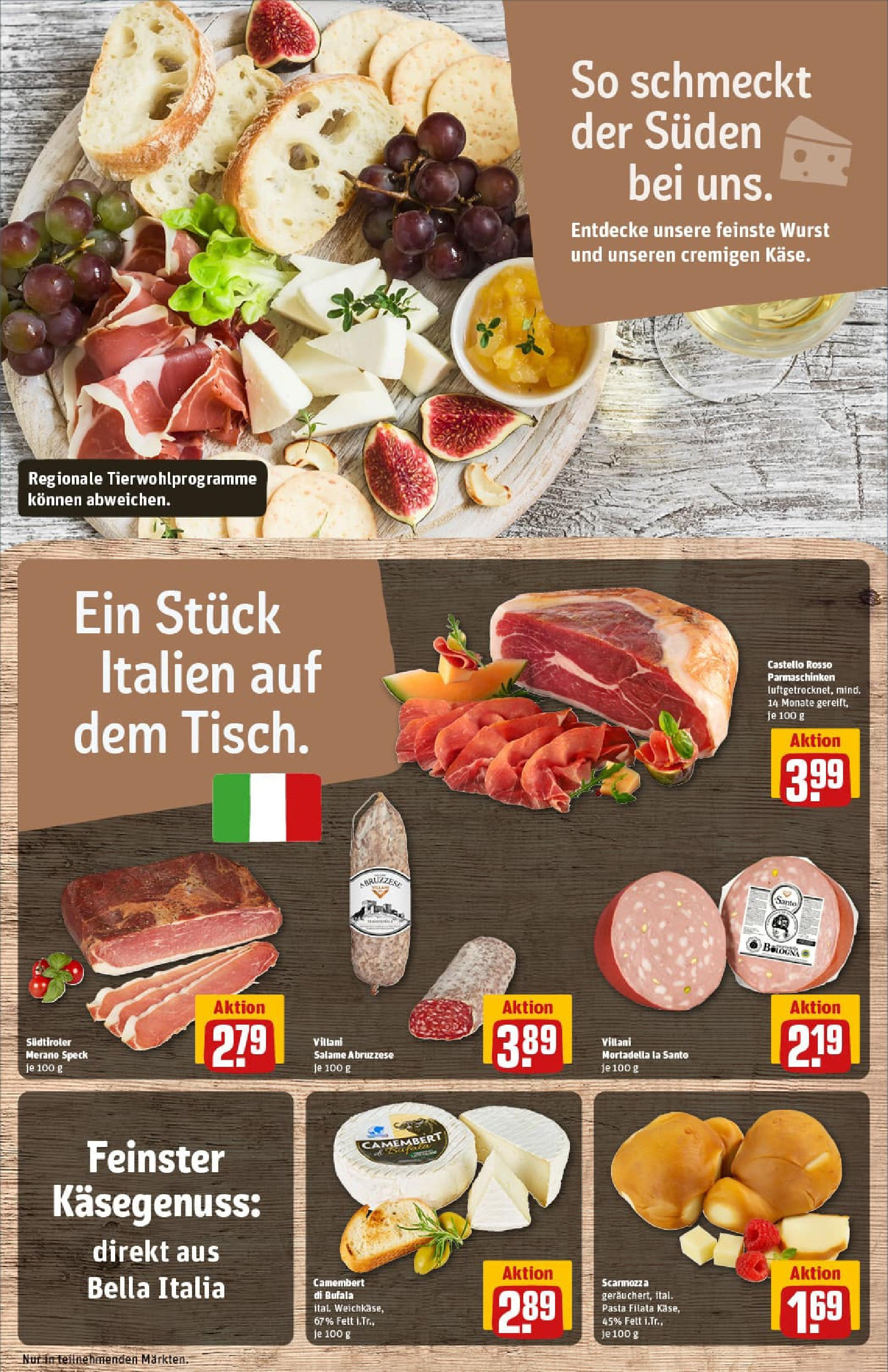 REWE Prospekt ab 01.09.2025 zum Blättern » Angebote | Seite: 13 | Produkte: Wurst, Pasta, Salami REWE Prospekt ab 01.09.2025 zum Blättern » Angebote | Seite: 13 | Produkte: Wurst, Pasta, Salami