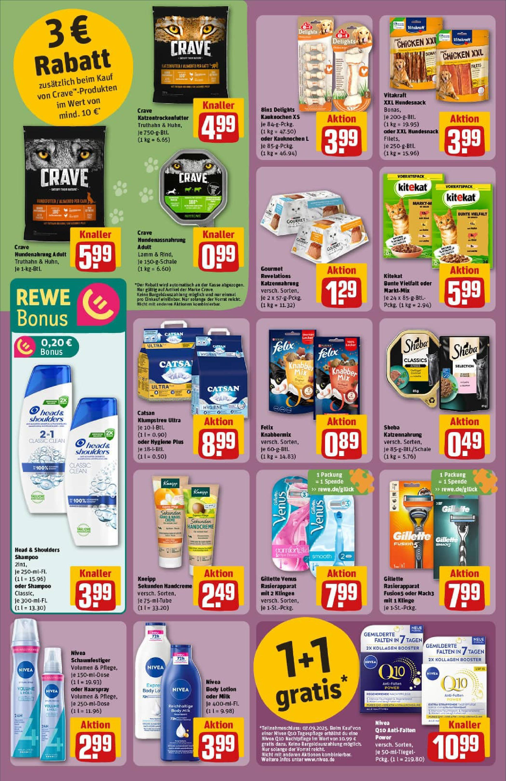REWE Prospekt ab 01.09.2025 zum Blättern » Angebote | Seite: 30 | Produkte: Head & shoulders, Handcreme, Body Lotion, Body Milk REWE Prospekt ab 01.09.2025 zum Blättern » Angebote | Seite: 30 | Produkte: Head & shoulders, Handcreme, Body Lotion, Body Milk