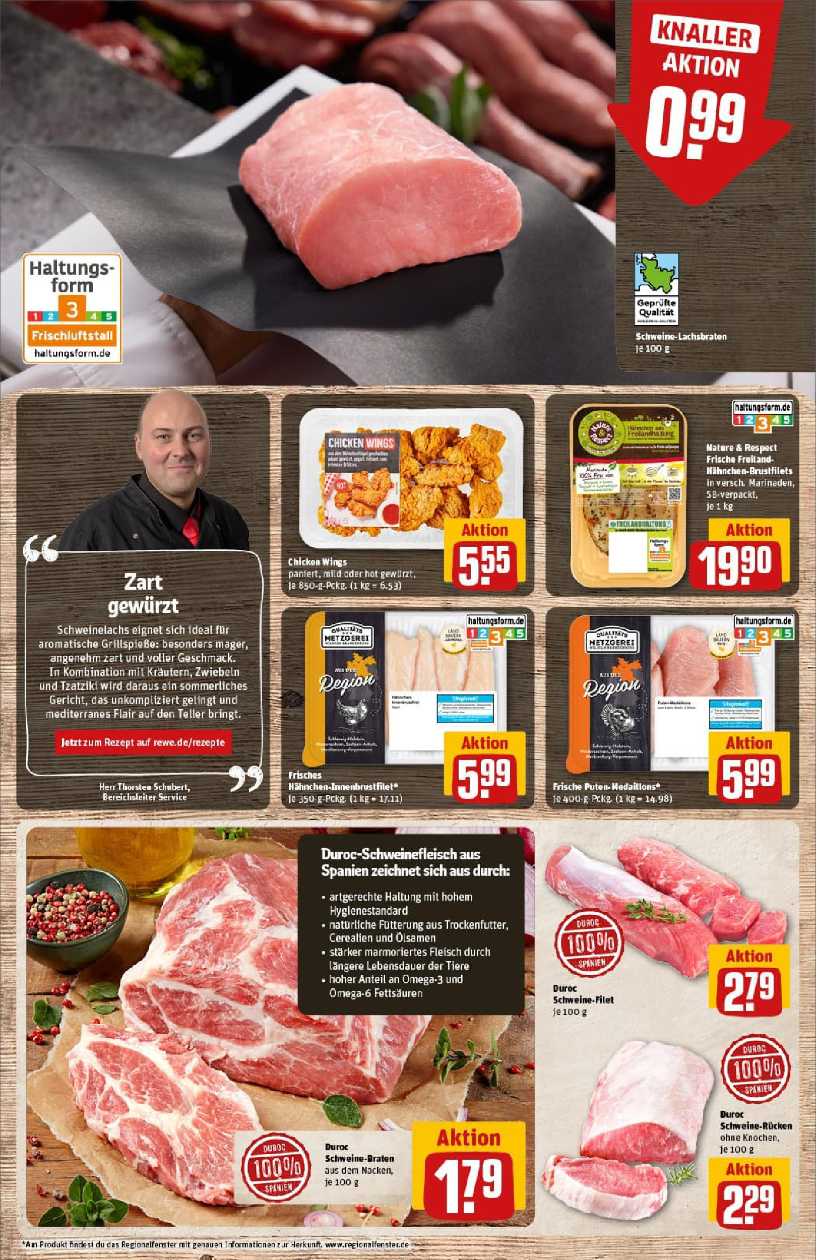REWE Prospekt ab 01.09.2025 zum Blättern » Angebote | Seite: 10 | Produkte: Schweinefilet, Zwiebeln, Schweinerucken, Fleisch REWE Prospekt ab 01.09.2025 zum Blättern » Angebote | Seite: 10 | Produkte: Schweinefilet, Zwiebeln, Schweinerucken, Fleisch