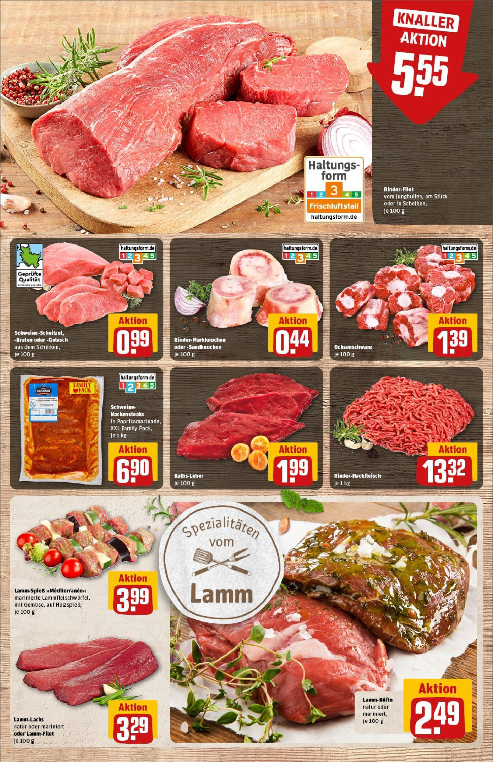 REWE Prospekt ab 01.09.2025 zum Blättern » Angebote | Seite: 11 | Produkte: Nackensteaks, Rinderfilet, Kalbsleber, Gulasch REWE Prospekt ab 01.09.2025 zum Blättern » Angebote | Seite: 11 | Produkte: Nackensteaks, Rinderfilet, Kalbsleber, Gulasch