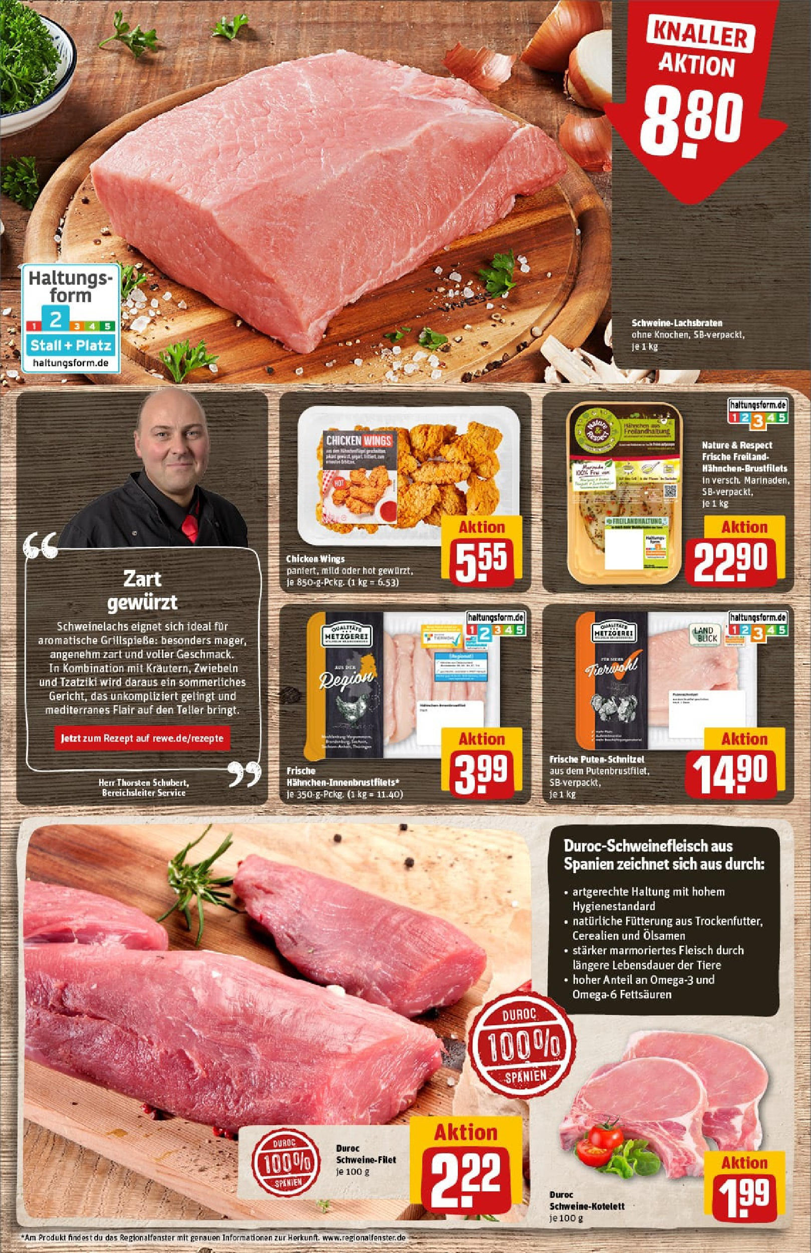 REWE Prospekt ab 01.09.2025 zum Blättern » Angebote | Seite: 10 | Produkte: Schnitzel, Schweinefilet, Zwiebeln, Fleisch REWE Prospekt ab 01.09.2025 zum Blättern » Angebote | Seite: 10 | Produkte: Schnitzel, Schweinefilet, Zwiebeln, Fleisch
