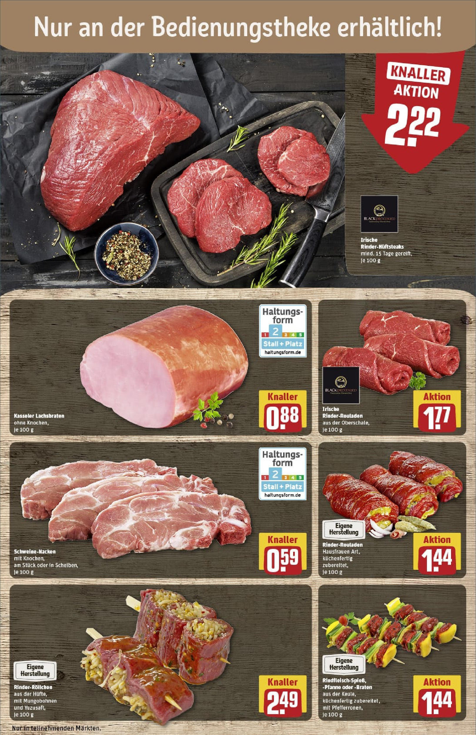REWE Prospekt ab 01.09.2025 zum Blättern » Angebote | Seite: 12 | Produkte: Rinderrouladen, Schweinenacken, Steak REWE Prospekt ab 01.09.2025 zum Blättern » Angebote | Seite: 12 | Produkte: Rinderrouladen, Schweinenacken, Steak