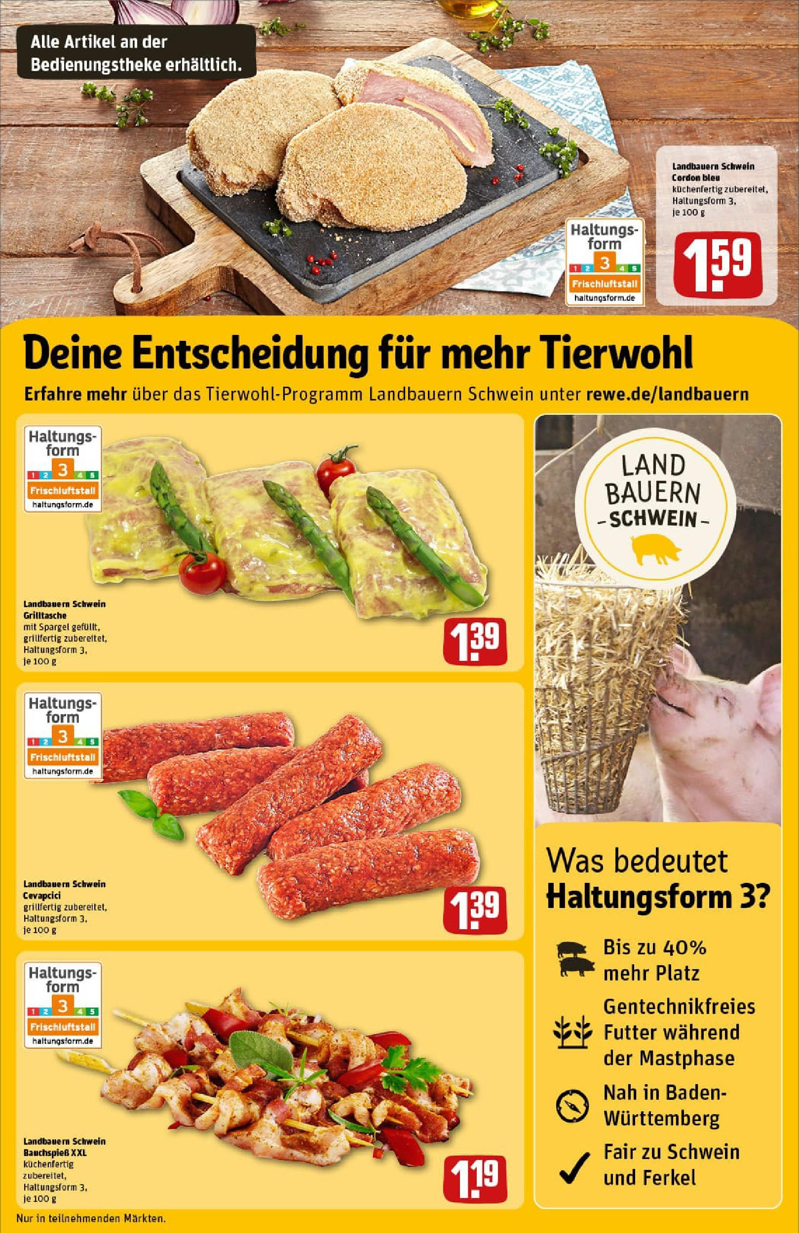 REWE Prospekt ab 01.09.2025 zum Blättern » Angebote | Seite: 15 | Produkte: Cevapcici, Spargel