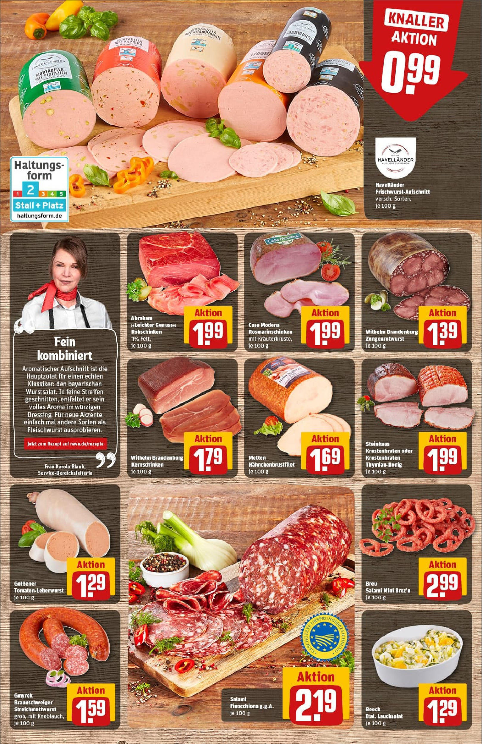 REWE Prospekt ab 01.09.2025 zum Blättern » Angebote | Seite: 14 | Produkte: Krustenbraten, Pistazien, Knoblauch, Salami REWE Prospekt ab 01.09.2025 zum Blättern » Angebote | Seite: 14 | Produkte: Krustenbraten, Pistazien, Knoblauch, Salami