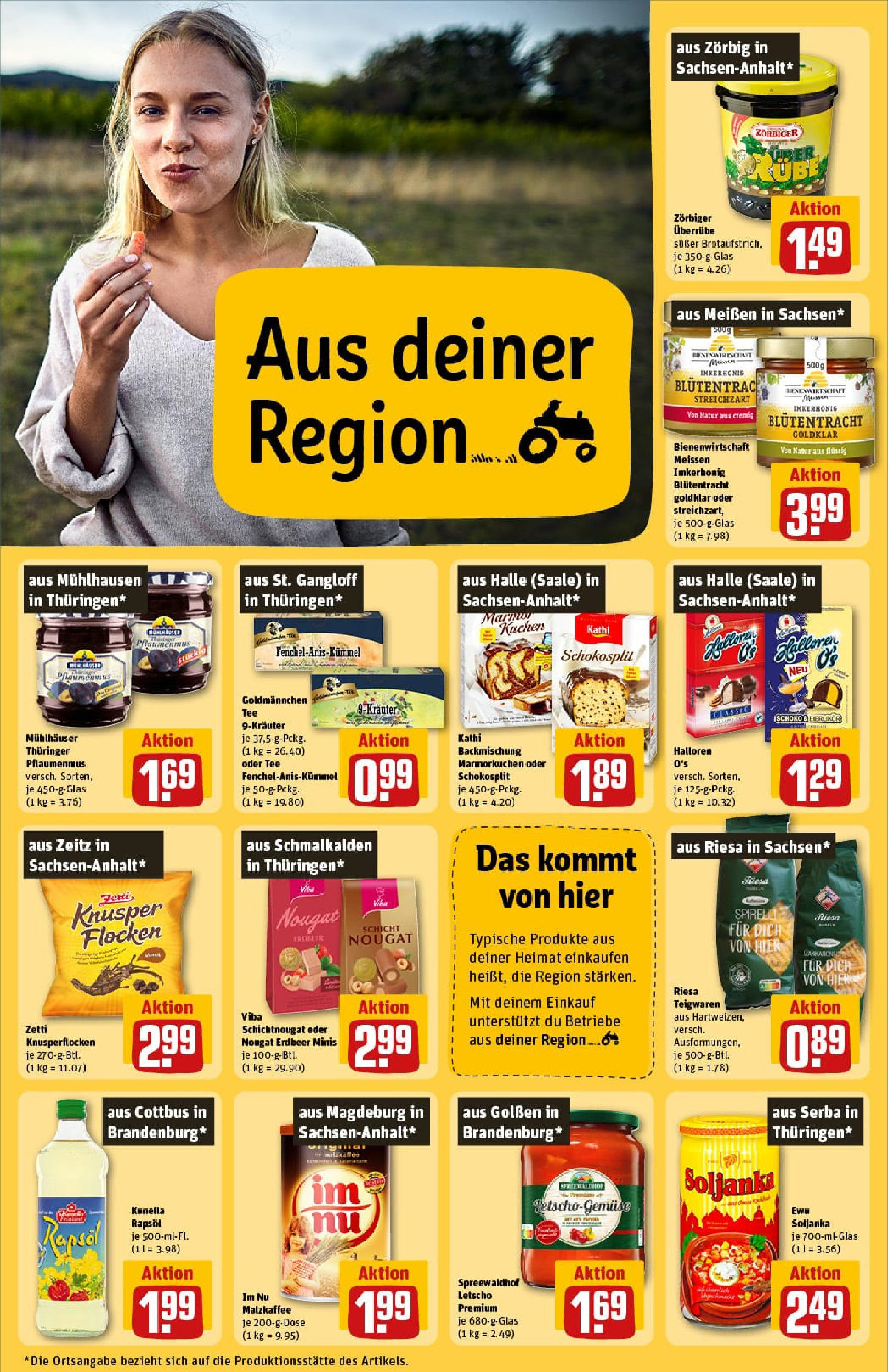 REWE Prospekt ab 01.09.2025 zum Blättern » Angebote | Seite: 30 | Produkte: Pasta, Tee, Kuchen, Flocken REWE Prospekt ab 01.09.2025 zum Blättern » Angebote | Seite: 30 | Produkte: Pasta, Tee, Kuchen, Flocken