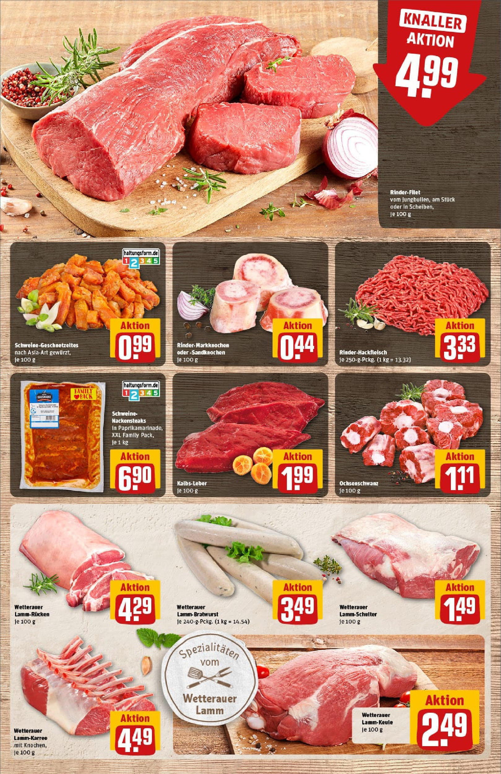 REWE Prospekt ab 01.09.2025 zum Blättern » Angebote | Seite: 11 | Produkte: Nackensteaks, Lammkeule, Rinderfilet REWE Prospekt ab 01.09.2025 zum Blättern » Angebote | Seite: 11 | Produkte: Nackensteaks, Lammkeule, Rinderfilet
