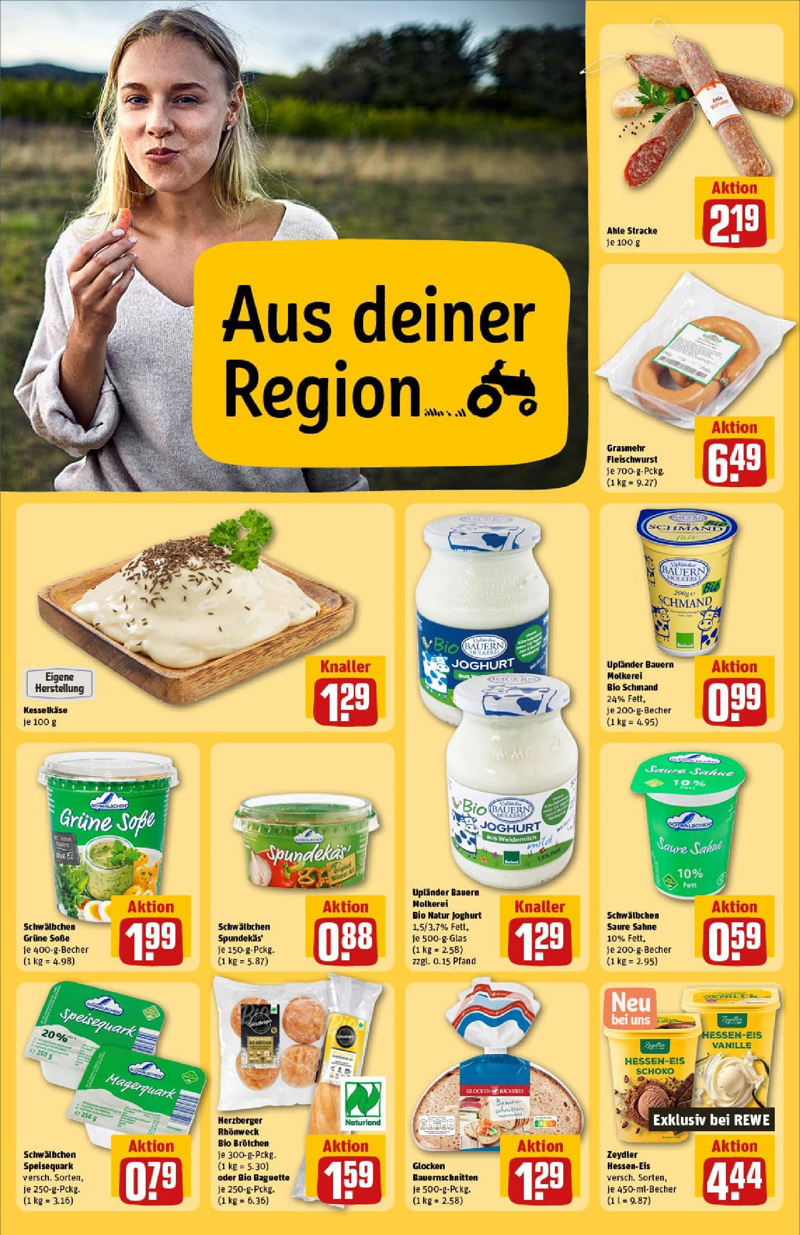 REWE Prospekt ab 01.09.2025 zum Blättern » Angebote | Seite: 28 | Produkte: Baguette, Soße, Sahne, Speisequark REWE Prospekt ab 01.09.2025 zum Blättern » Angebote | Seite: 28 | Produkte: Baguette, Soße, Sahne, Speisequark