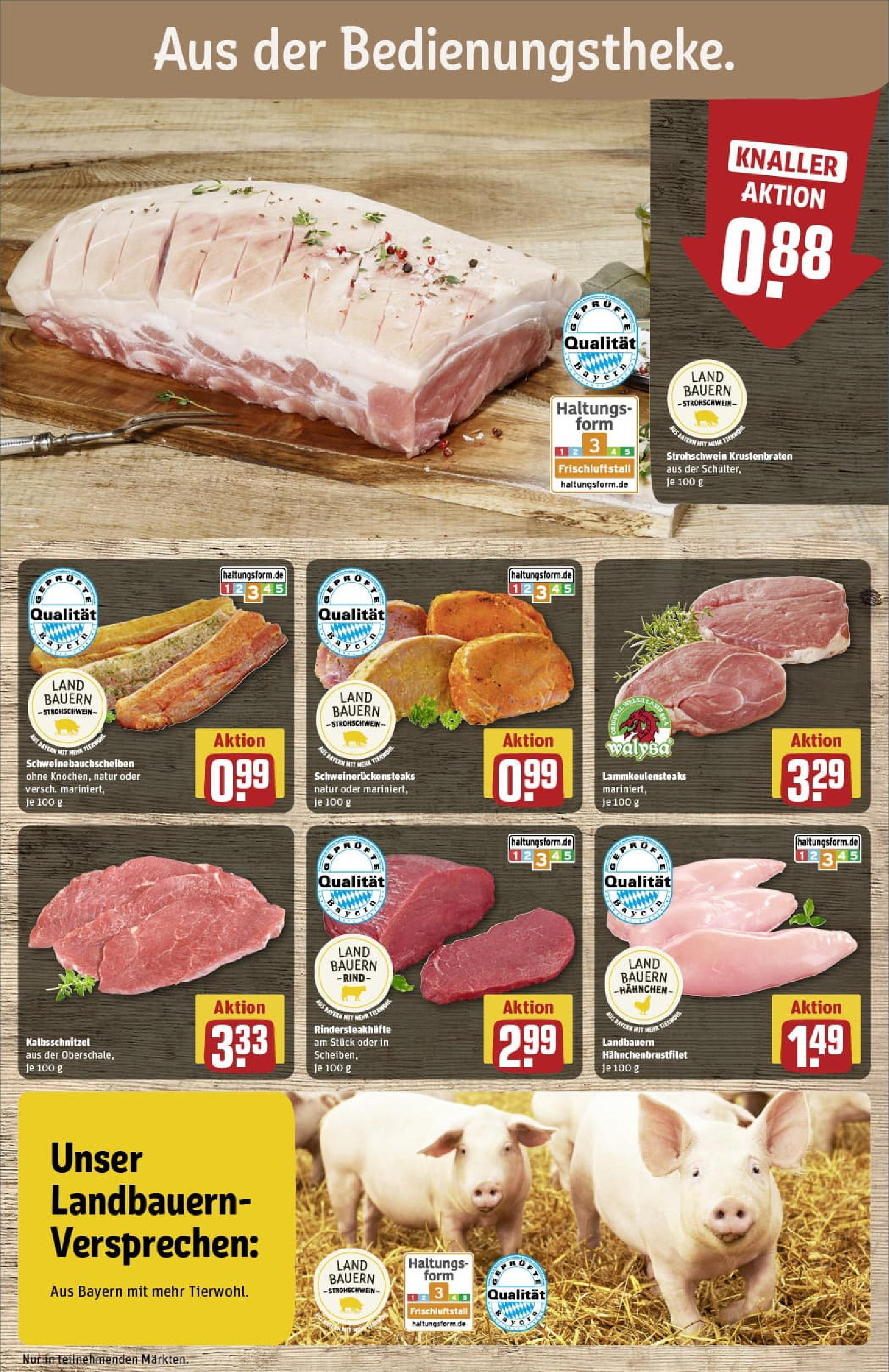 REWE Prospekt ab 01.09.2025 zum Blättern » Angebote | Seite: 12 | Produkte: Hahnchen, Krustenbraten REWE Prospekt ab 01.09.2025 zum Blättern » Angebote | Seite: 12 | Produkte: Hahnchen, Krustenbraten