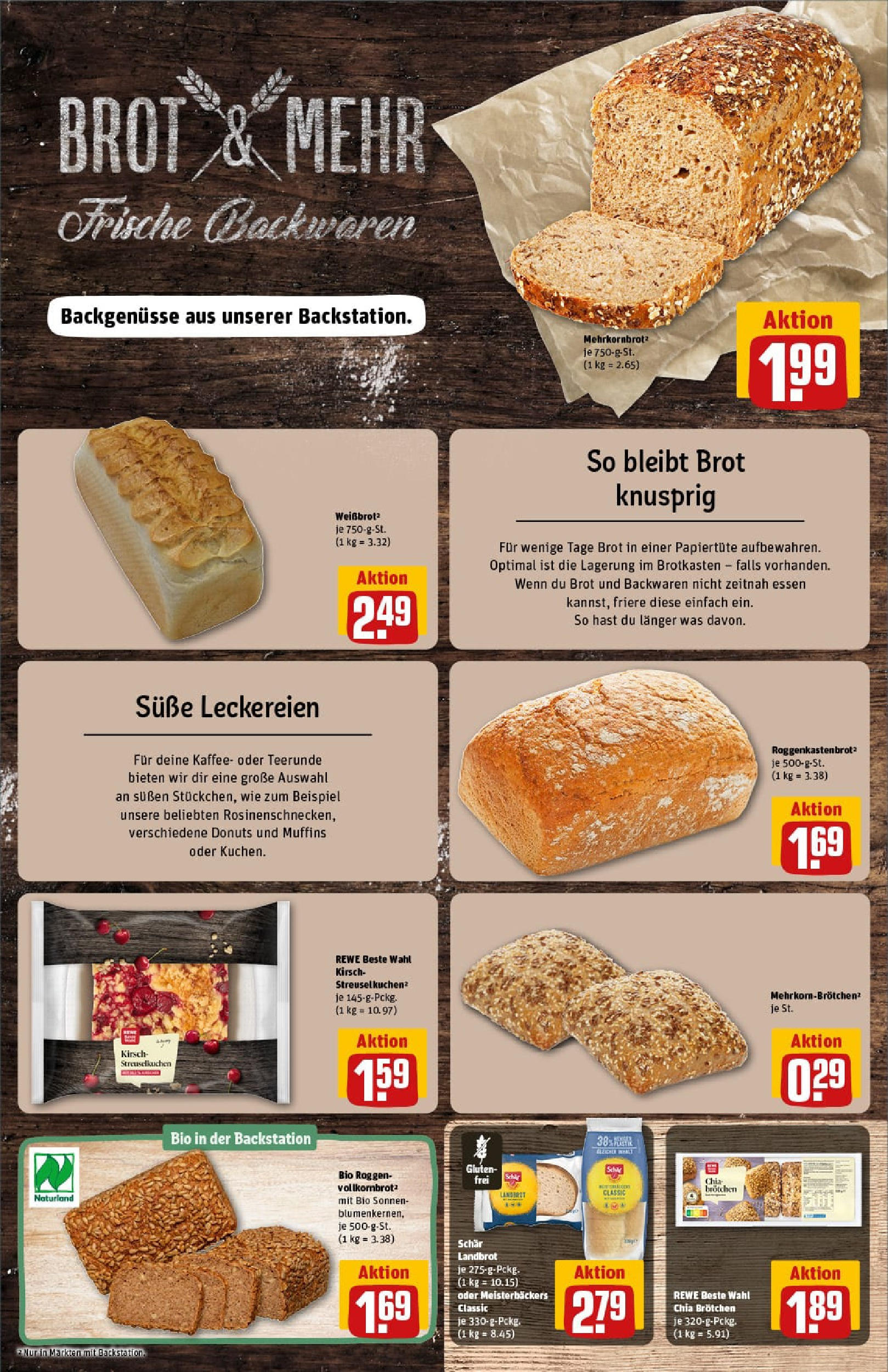 REWE Prospekt ab 01.09.2025 zum Blättern » Angebote | Seite: 15 | Produkte: Kaffee, Donuts, Brot
