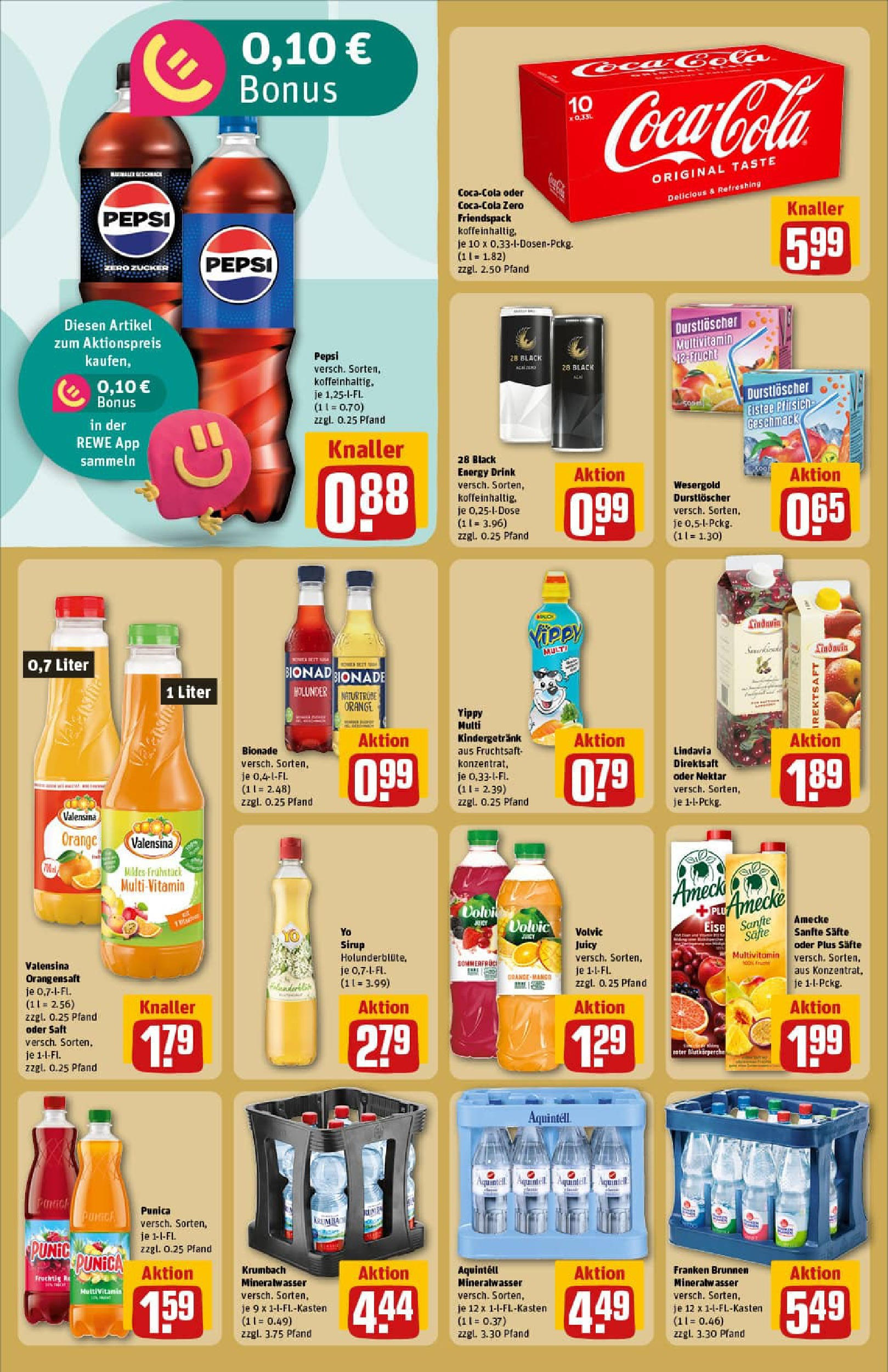 REWE Prospekt ab 01.09.2025 zum Blättern » Angebote | Seite: 20 | Produkte: Energy, Bionade, Orangensaft, Pepsi REWE Prospekt ab 01.09.2025 zum Blättern » Angebote | Seite: 20 | Produkte: Energy, Bionade, Orangensaft, Pepsi