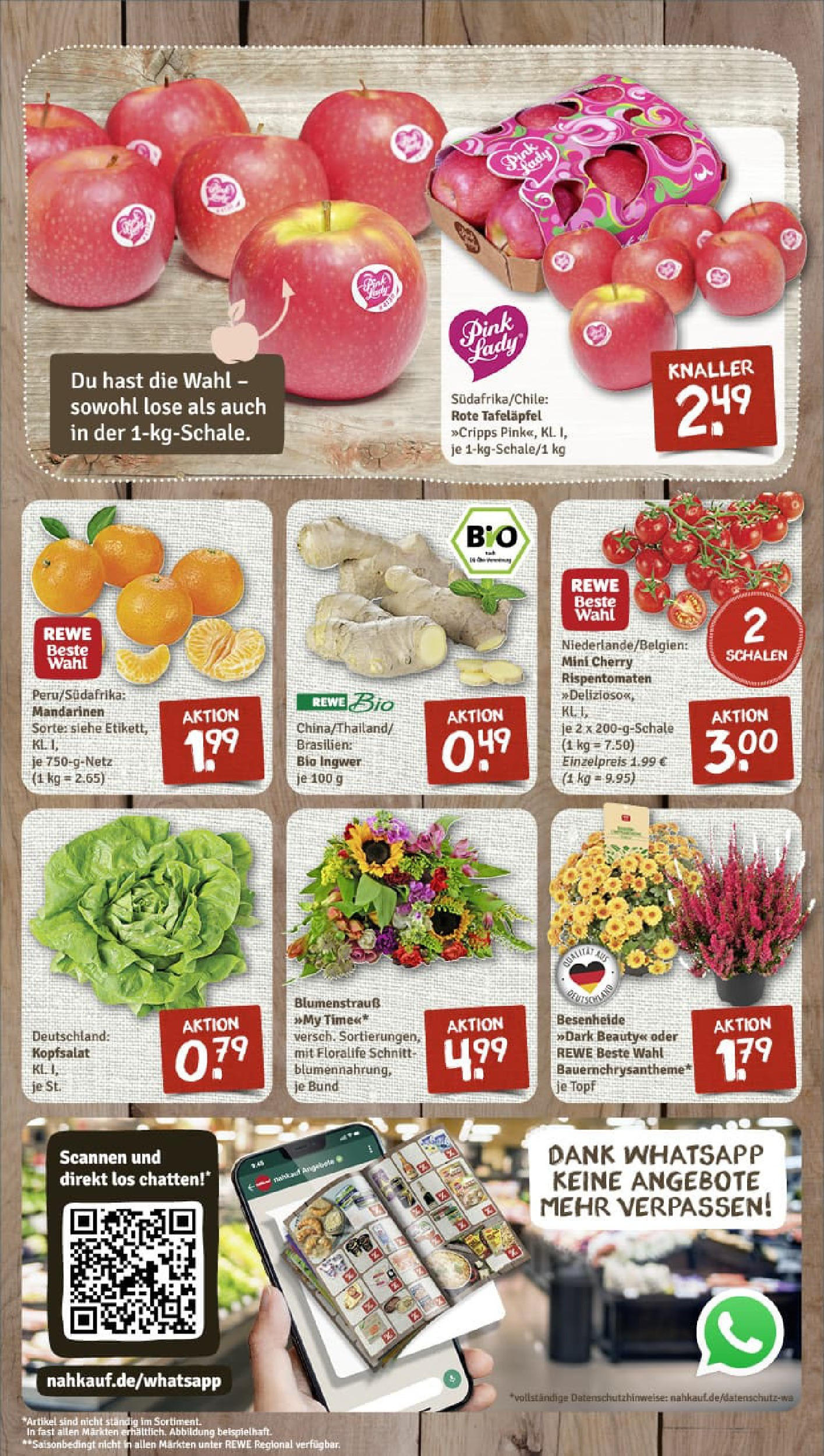 REWE Prospekt ab 01.09.2025 zum Blättern » Angebote | Seite: 3 | Produkte: Mandarinen REWE Prospekt ab 01.09.2025 zum Blättern » Angebote | Seite: 3 | Produkte: Mandarinen