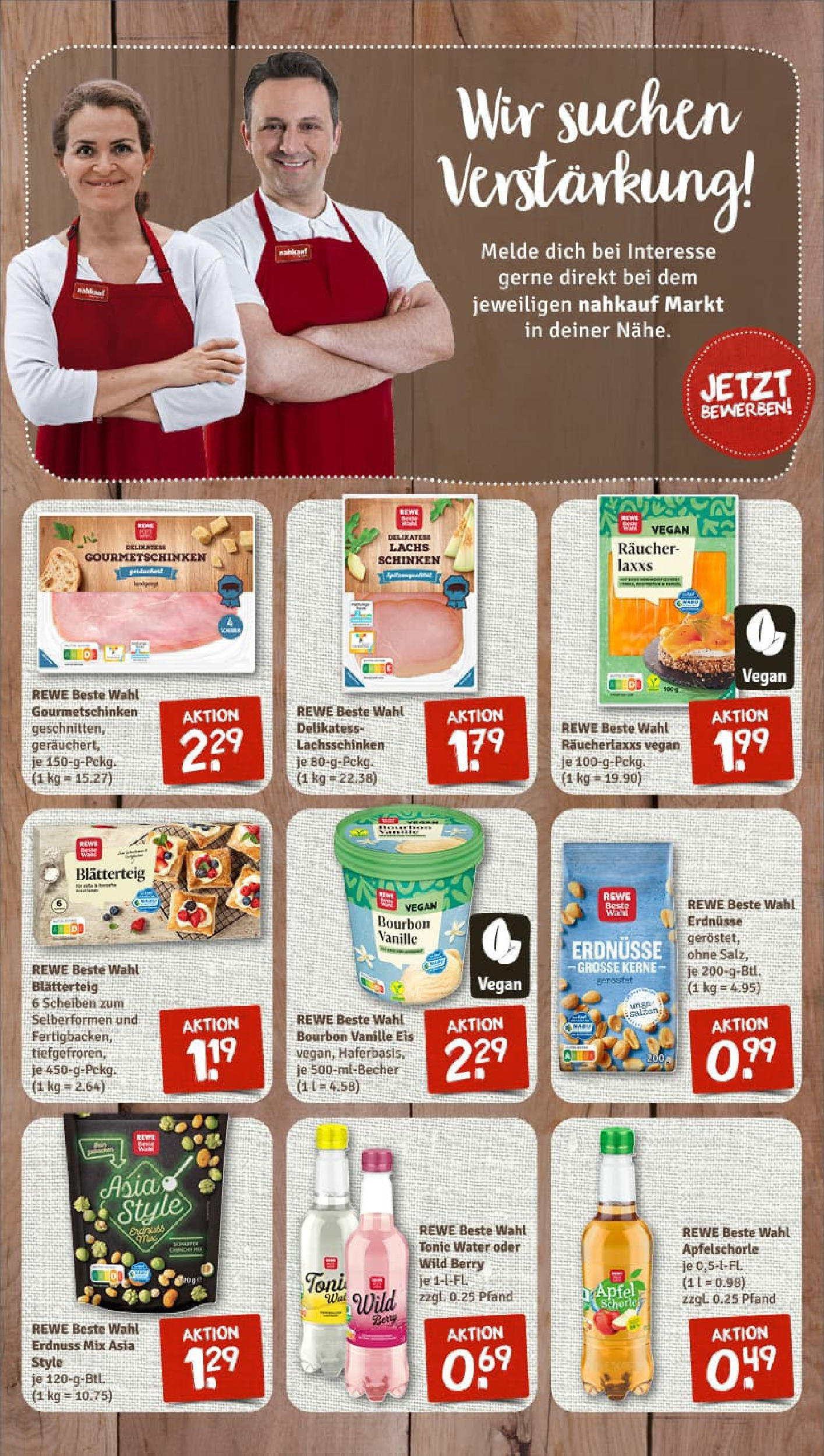 REWE Prospekt ab 01.09.2025 zum Blättern » Angebote | Seite: 7 | Produkte: Erdnüsse, Apple, Lachs, Schinken REWE Prospekt ab 01.09.2025 zum Blättern » Angebote | Seite: 7 | Produkte: Erdnüsse, Apple, Lachs, Schinken