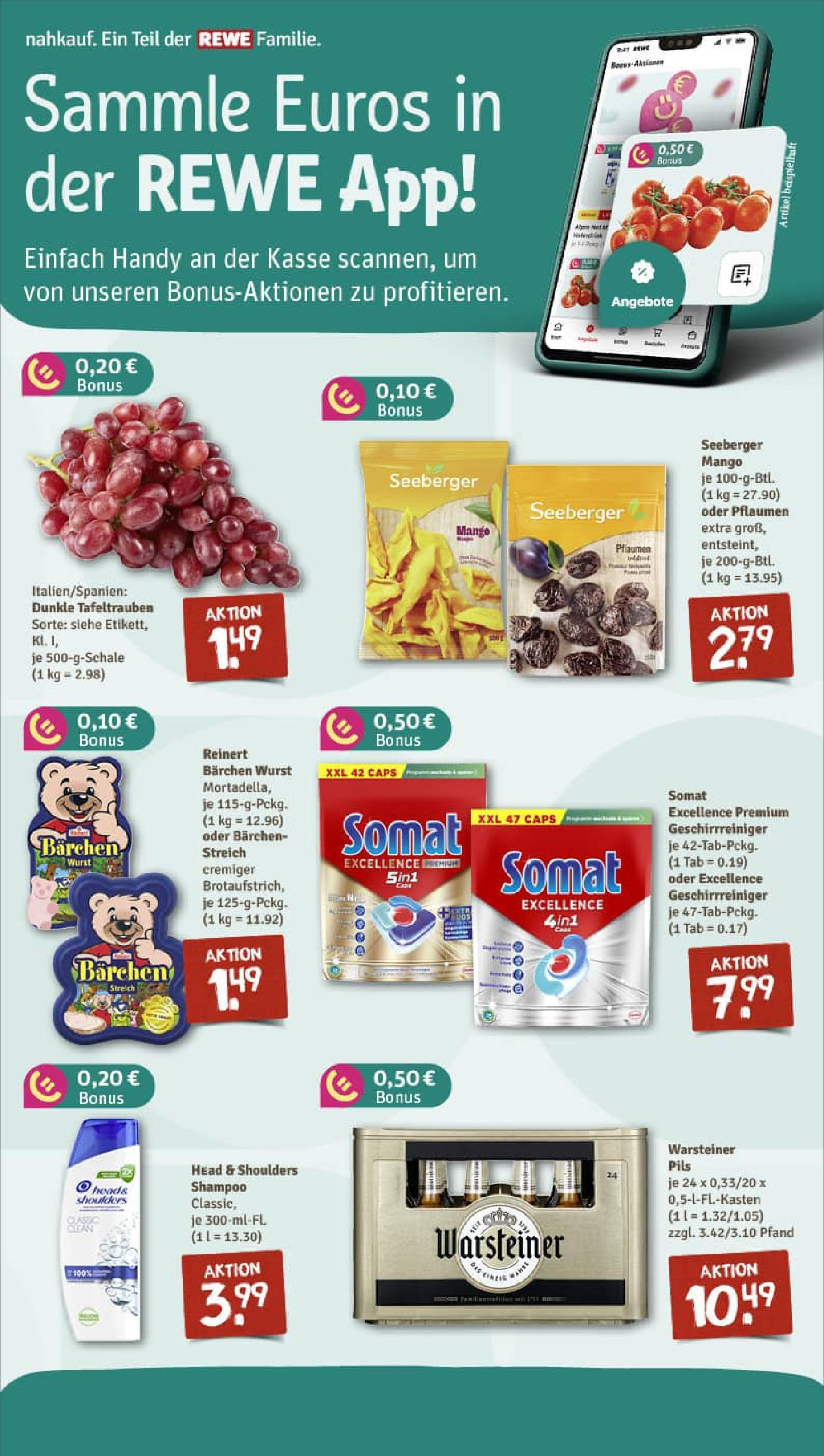 REWE Prospekt ab 01.09.2025 zum Blättern » Angebote | Seite: 5 | Produkte: Head & shoulders, Shampoo, Mango, Wurst REWE Prospekt ab 01.09.2025 zum Blättern » Angebote | Seite: 5 | Produkte: Head & shoulders, Shampoo, Mango, Wurst