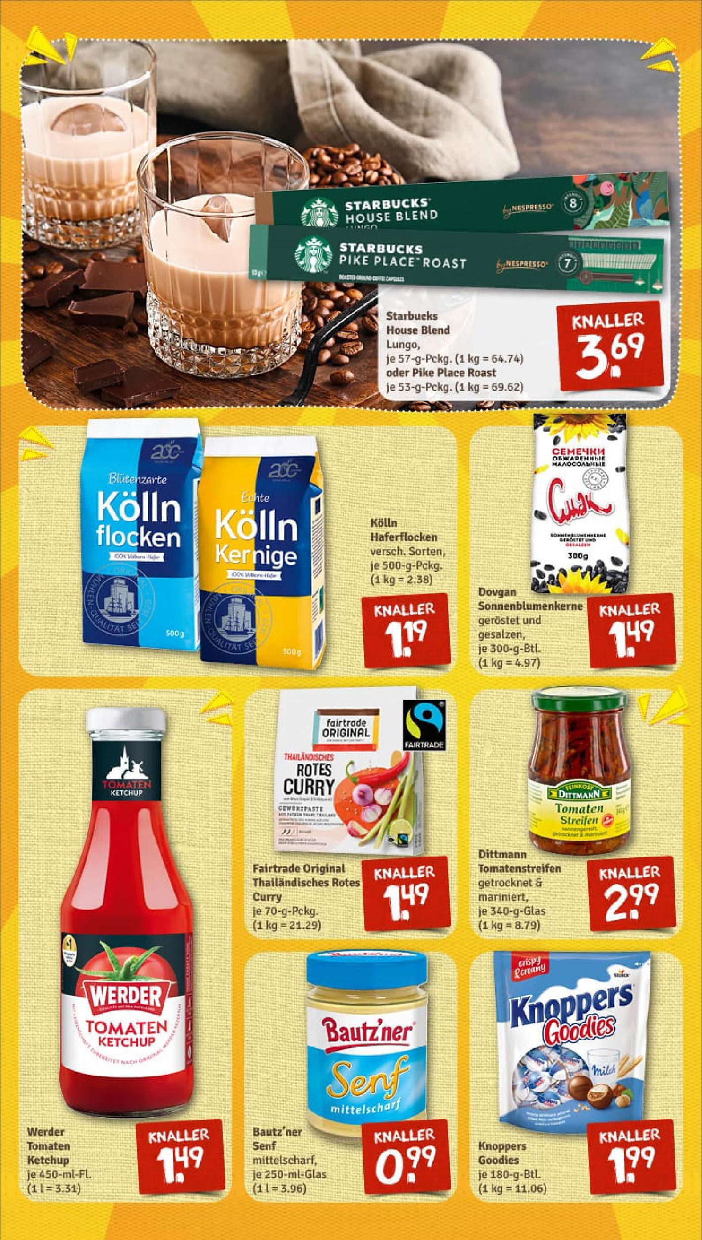 REWE Prospekt ab 01.09.2025 zum Blättern » Angebote | Seite: 10 | Produkte: Kolln haferflocken, Kolln, Knoppers, Flocken REWE Prospekt ab 01.09.2025 zum Blättern » Angebote | Seite: 10 | Produkte: Kolln haferflocken, Kolln, Knoppers, Flocken