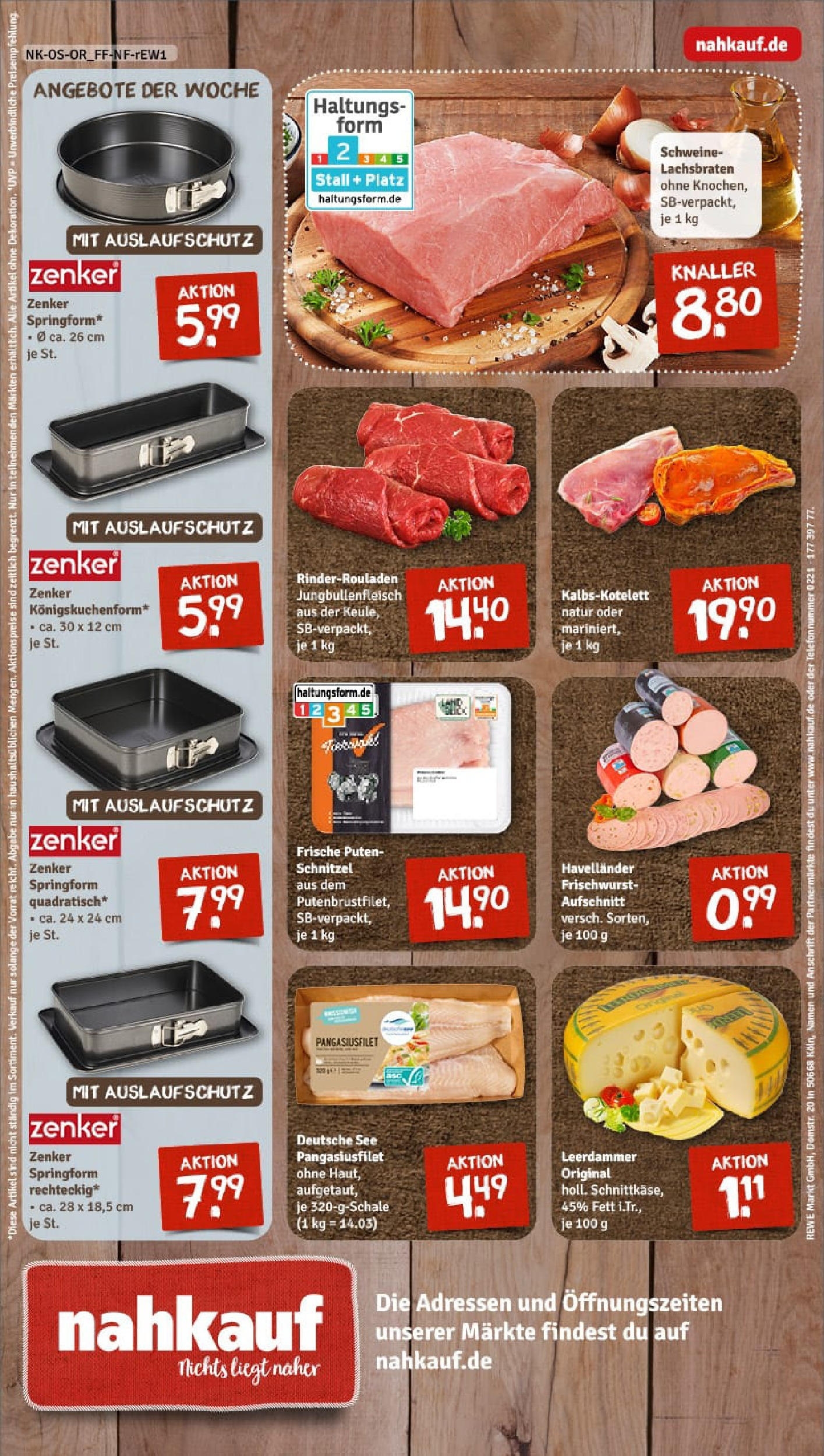 REWE Prospekt ab 01.09.2025 zum Blättern » Angebote | Seite: 12 | Produkte: Rinderrouladen, Schnitzel, Leerdammer REWE Prospekt ab 01.09.2025 zum Blättern » Angebote | Seite: 12 | Produkte: Rinderrouladen, Schnitzel, Leerdammer