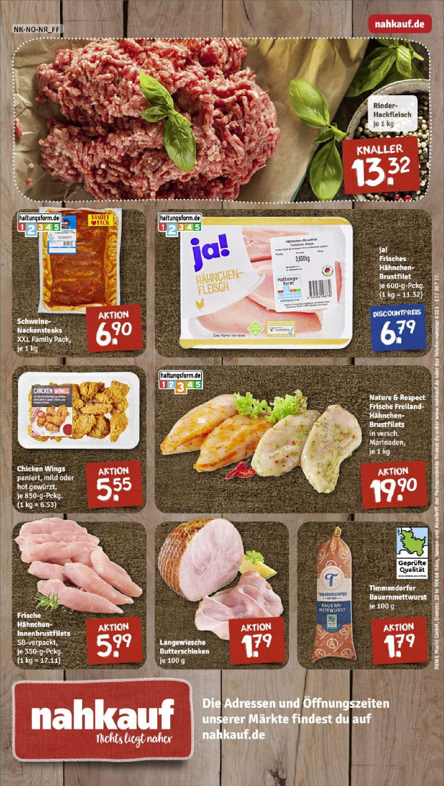 REWE Prospekt ab 01.09.2025 zum Blättern » Angebote | Seite: 8 | Produkte: Nackensteaks, Hahnchen, Fleisch, Hackfleisch REWE Prospekt ab 01.09.2025 zum Blättern » Angebote | Seite: 8 | Produkte: Nackensteaks, Hahnchen, Fleisch, Hackfleisch