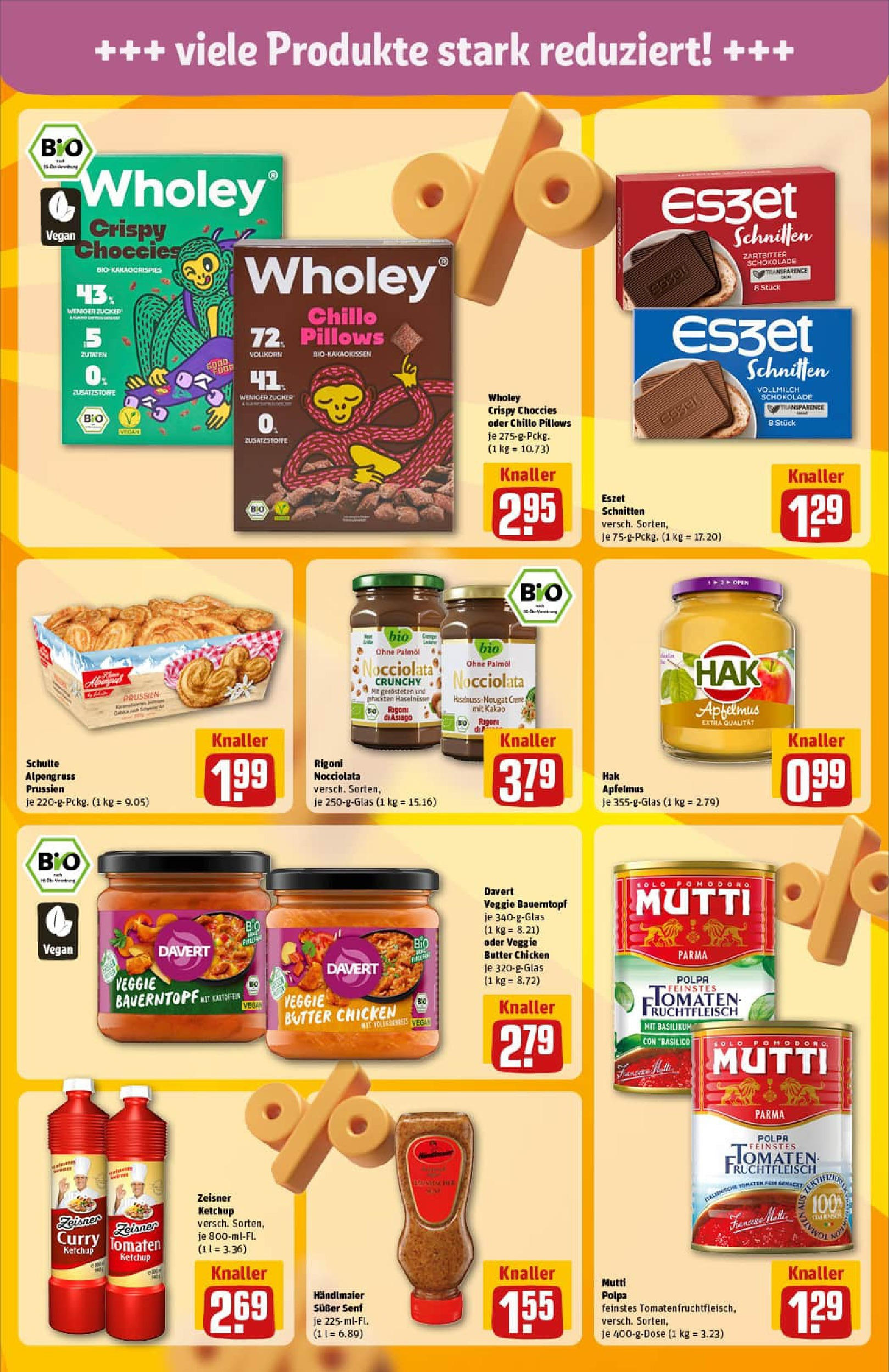 REWE Prospekt ab 01.09.2025 zum Blättern » Angebote | Seite: 19 | Produkte: Schokolade, Tomaten, Zucker, Ketchup REWE Prospekt ab 01.09.2025 zum Blättern » Angebote | Seite: 19 | Produkte: Schokolade, Tomaten, Zucker, Ketchup