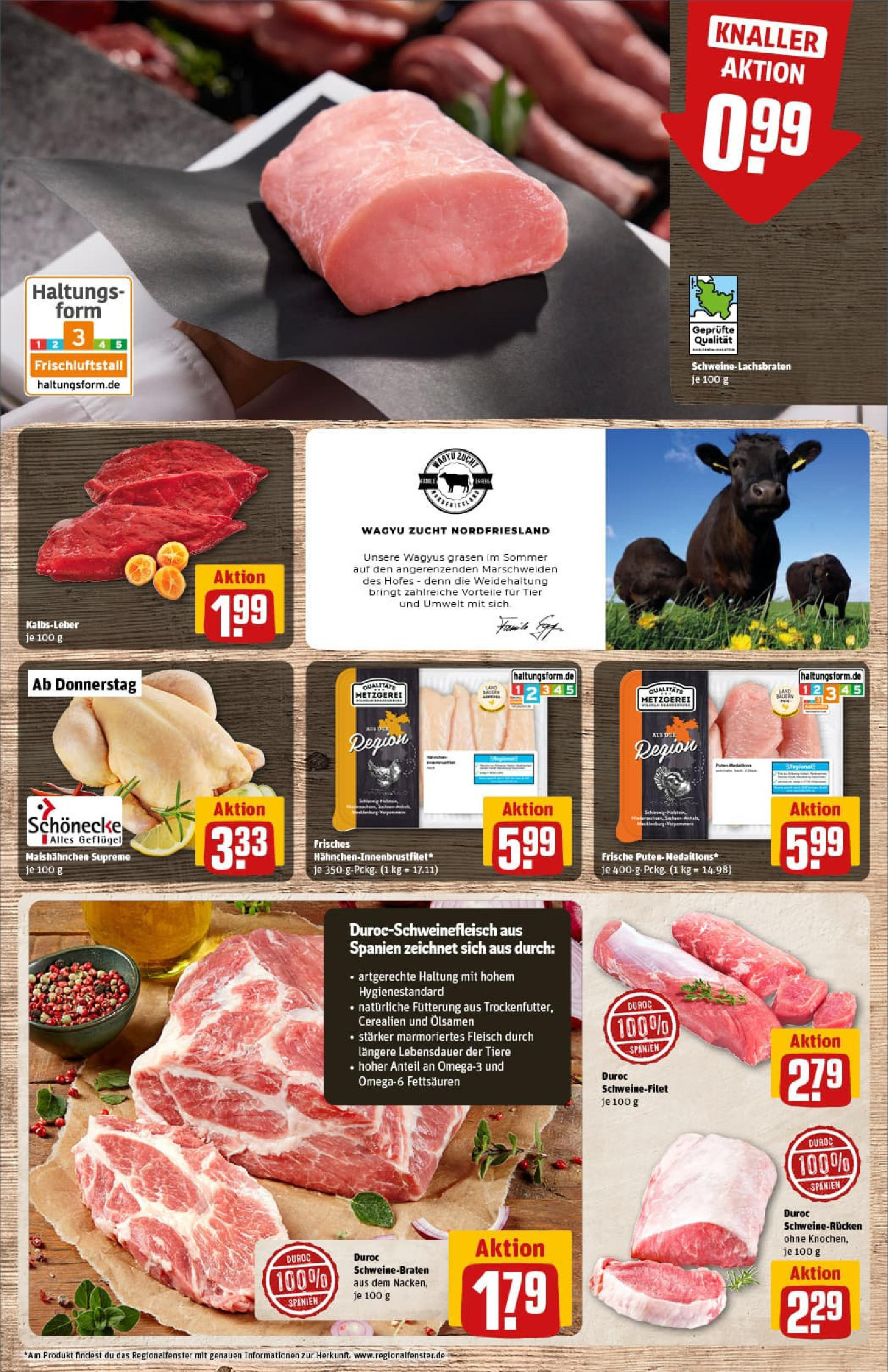REWE Prospekt ab 01.09.2025 zum Blättern » Angebote | Seite: 11 | Produkte: Kalbsleber, Schweinefilet, Schweinerucken, Fleisch REWE Prospekt ab 01.09.2025 zum Blättern » Angebote | Seite: 11 | Produkte: Kalbsleber, Schweinefilet, Schweinerucken, Fleisch