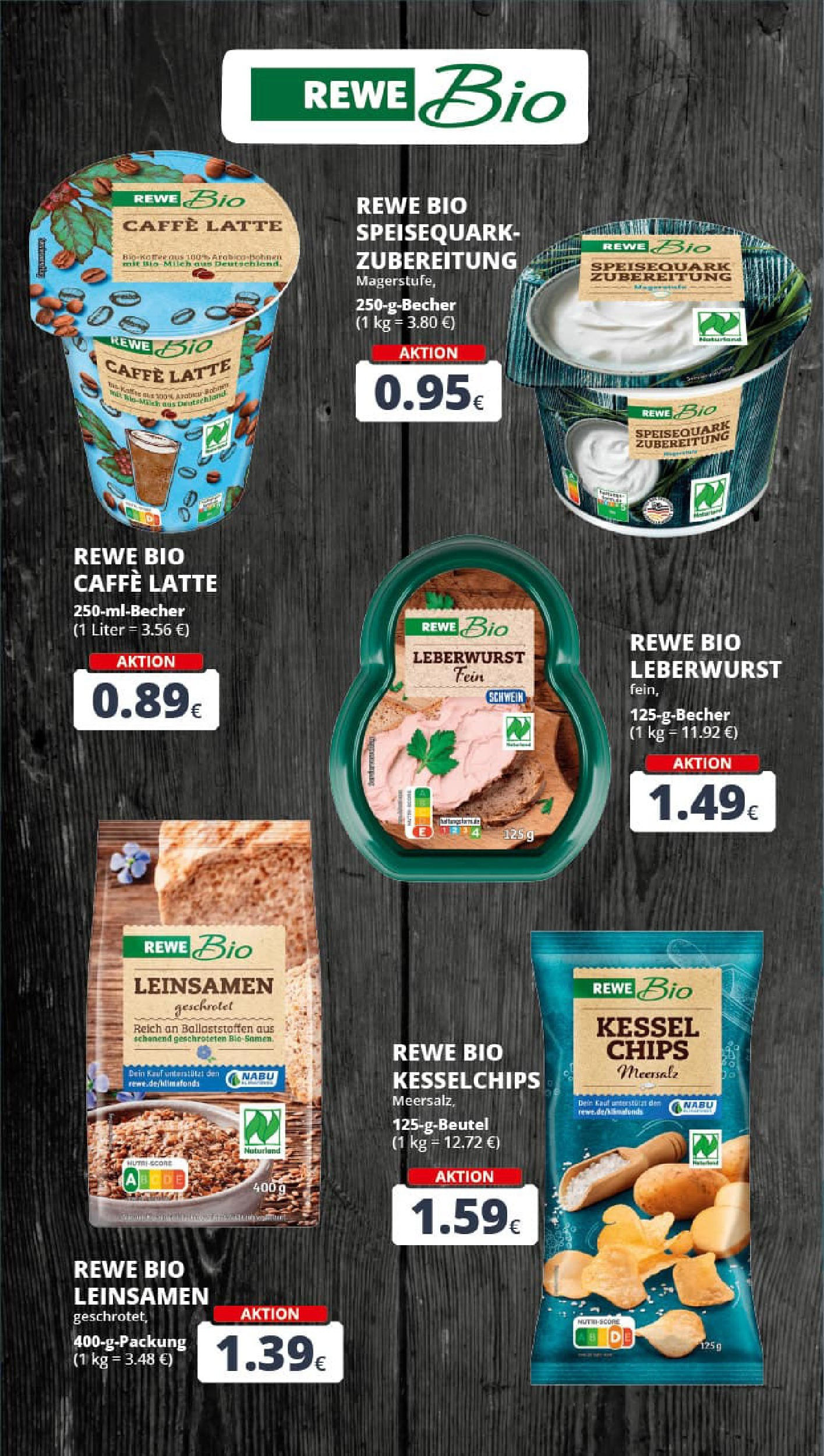 REWE Prospekt ab 01.09.2025 zum Blättern » Angebote | Seite: 20 | Produkte: Milch, Chips, Speisequark